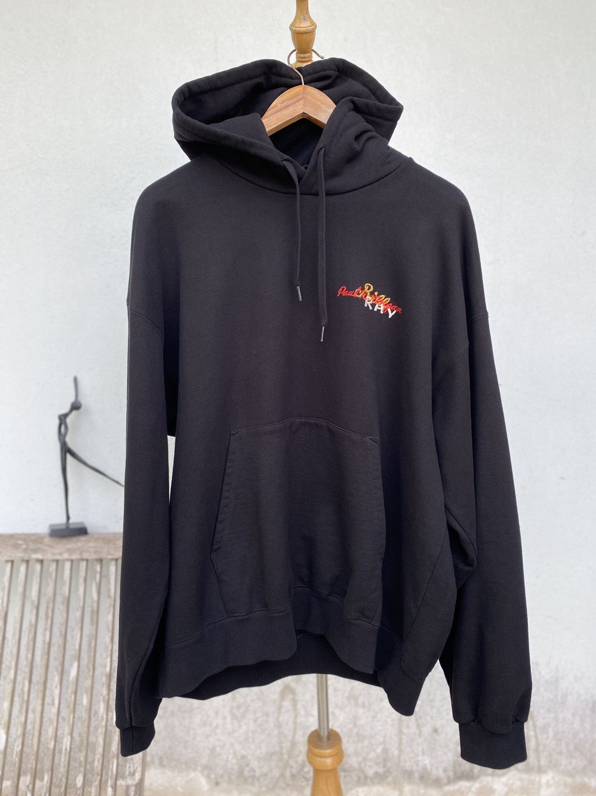 Doublet Pristine Oversize Black CHAOS embroidery hoodie by DOUBLET Size US L / EU 52-54 / 3 - 2 Thumbnail