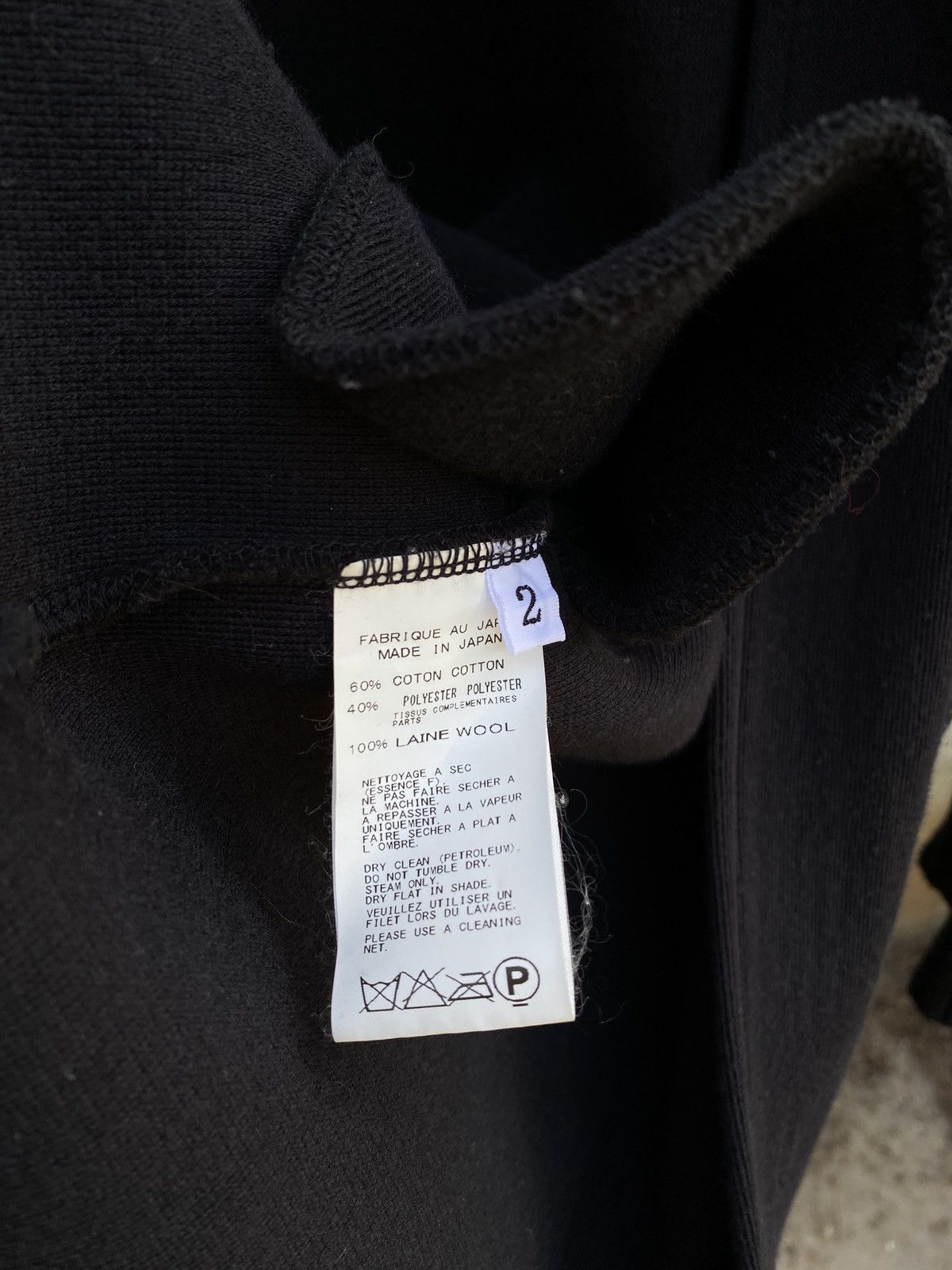 Yohji Yamamoto Pristinely long sweatshirt by YOHJI YAMAMOTO Size US M / EU 48-50 / 2 - 9 Thumbnail