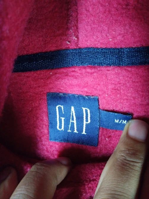 Gap Vintage Gap Embroidered Big Logo Hoodie Fleece Size US L / EU 52-54 / 3 - 3 Thumbnail