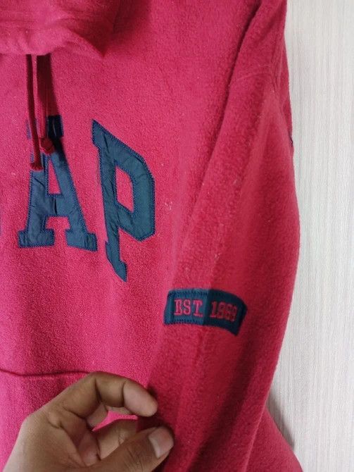 Gap Vintage Gap Embroidered Big Logo Hoodie Fleece Size US L / EU 52-54 / 3 - 7 Thumbnail
