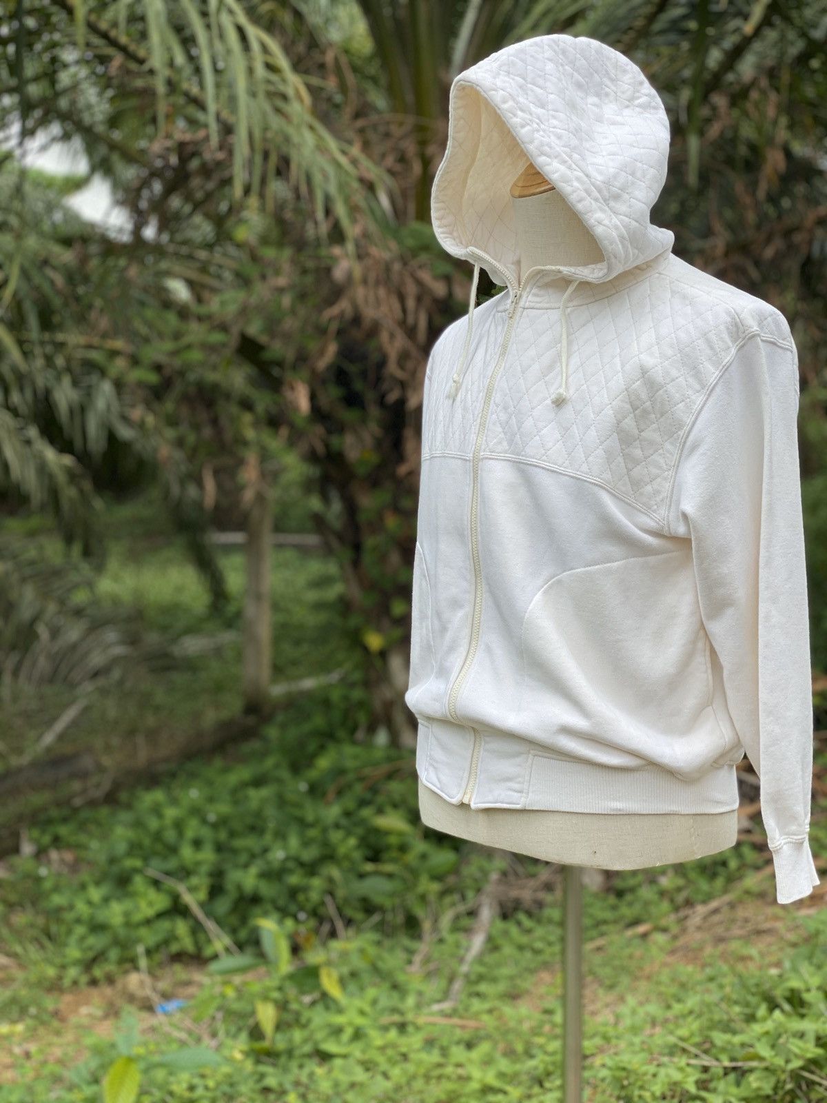 Issey Miyake Super Rare Hoodie sweatshirt by ISSEY MIYAKE Size US M / EU 48-50 / 2 - 5 Thumbnail