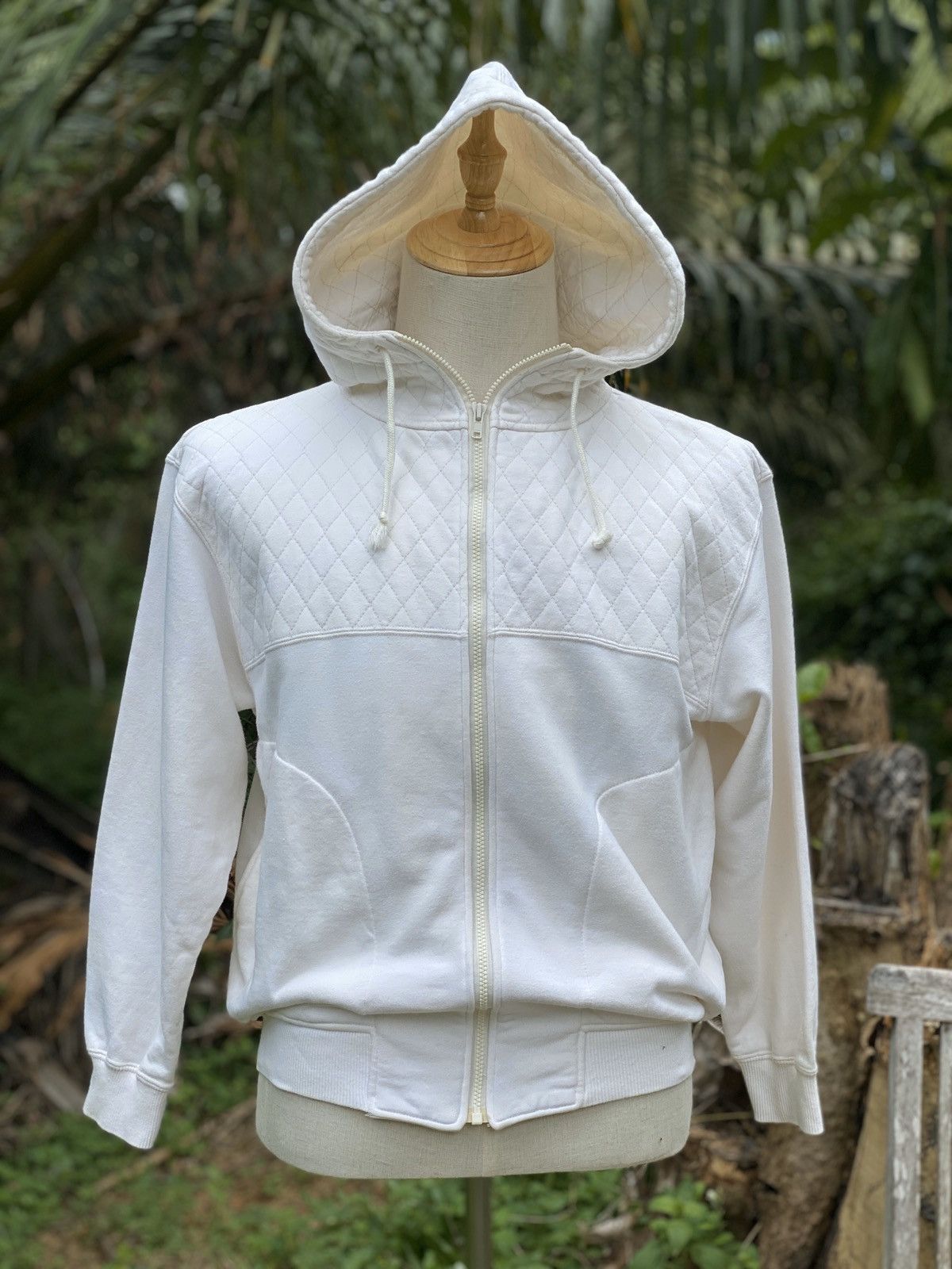 Issey Miyake Super Rare Hoodie sweatshirt by ISSEY MIYAKE Size US M / EU 48-50 / 2 - 3 Thumbnail