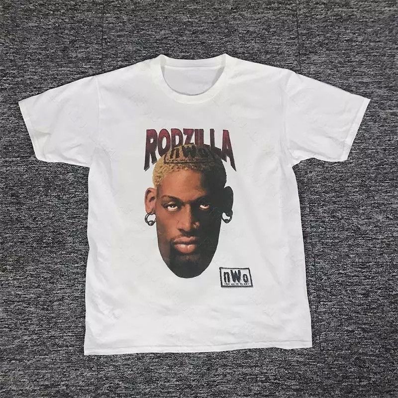 Vintage Dennis Rodman RODZILLA Graphic Tee | Grailed