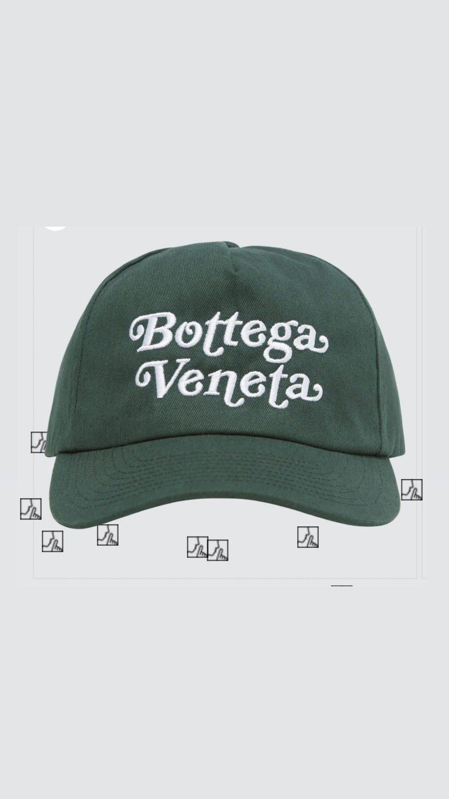 Milan ‘Bottega Veneta’ cap