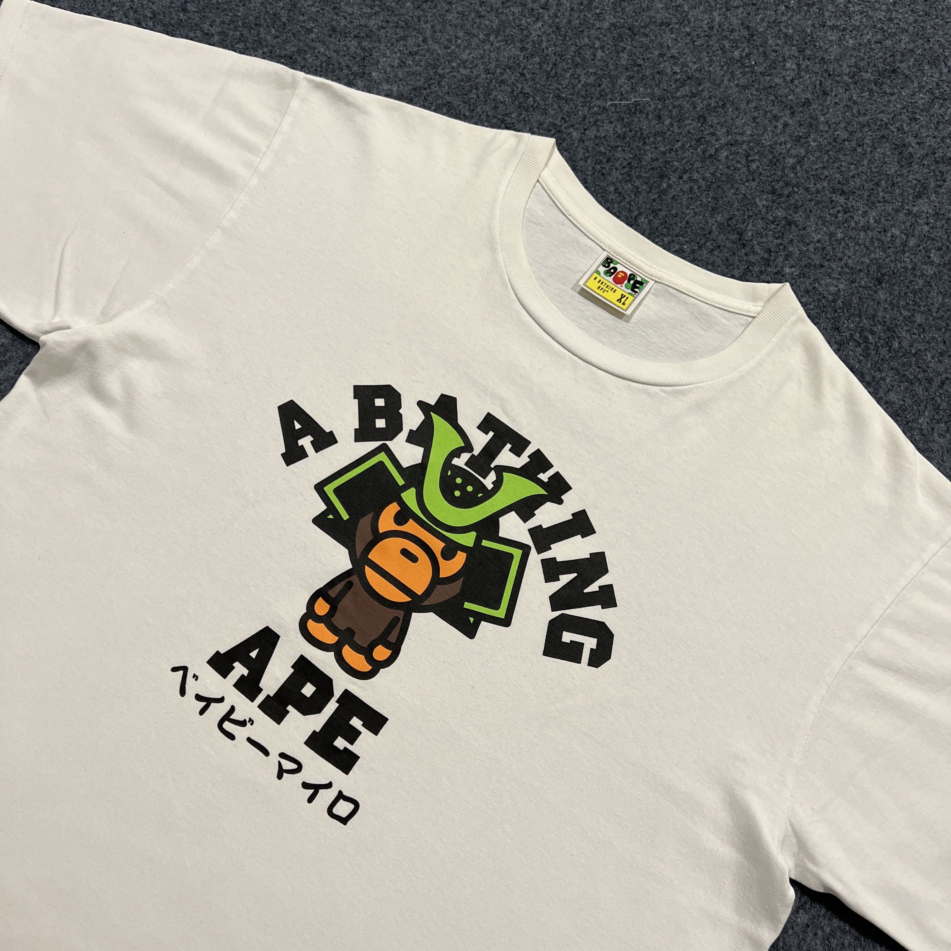 Bape Bape baby Milo General Logo Tee Size US XL / EU 56 / 4 - 4 Thumbnail