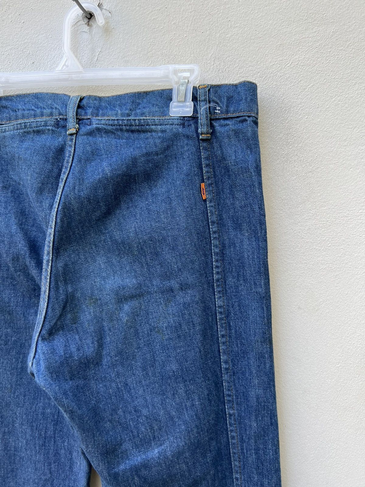 Levi's 70s Levi’s Orange Tab Talon 42 Panelled Bootcut Jeans Size US 32 / EU 48 - 20 Thumbnail