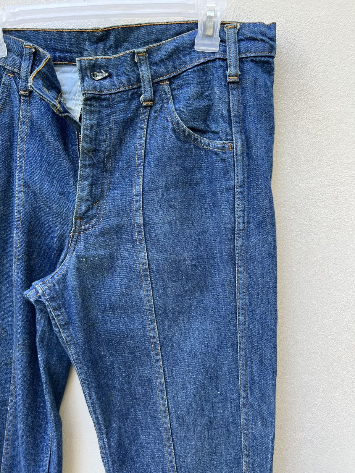 Levi's 70s Levi’s Orange Tab Talon 42 Panelled Bootcut Jeans Size US 32 / EU 48 - 12 Thumbnail