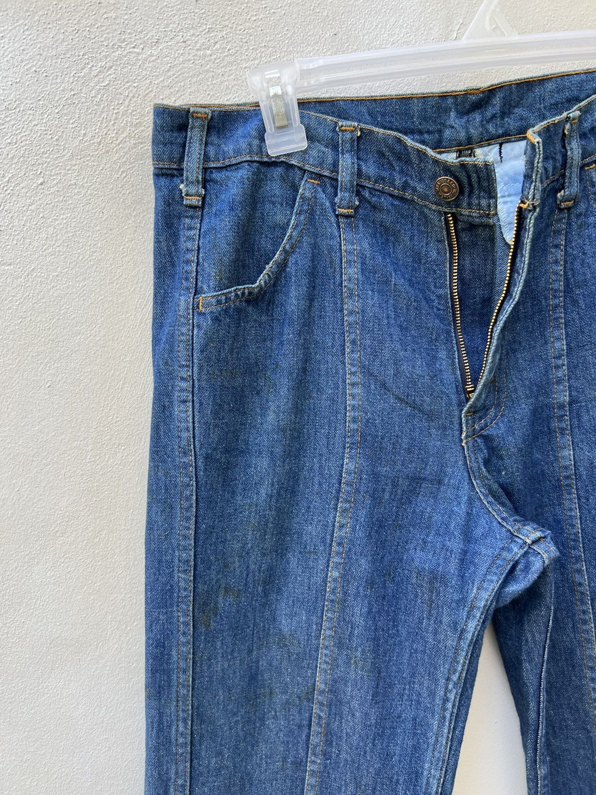 Levi's 70s Levi’s Orange Tab Talon 42 Panelled Bootcut Jeans Size US 32 / EU 48 - 9 Thumbnail