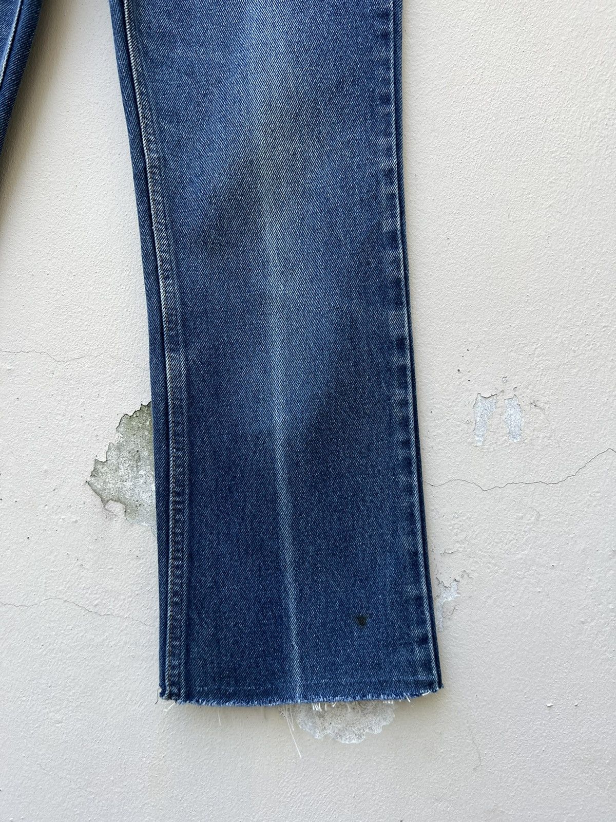 Levi's × Vintage 80s Levi’s 517 Orange Tab Cropped Denim Flare Jeans R1 Size US 29 - 7 Thumbnail