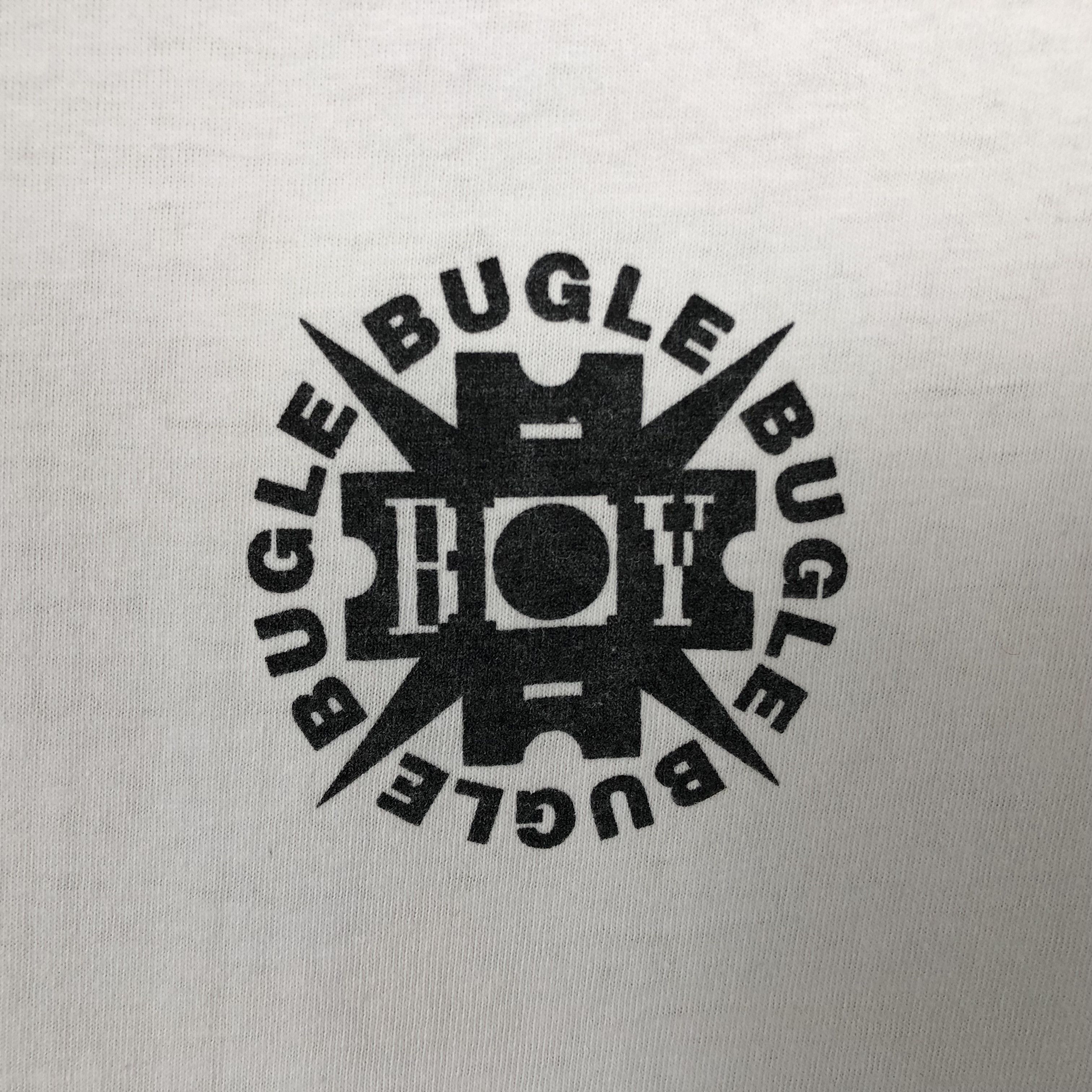 Vintage Bugle Boy Big Logo Design USA Tshirt, image size:3024x3024