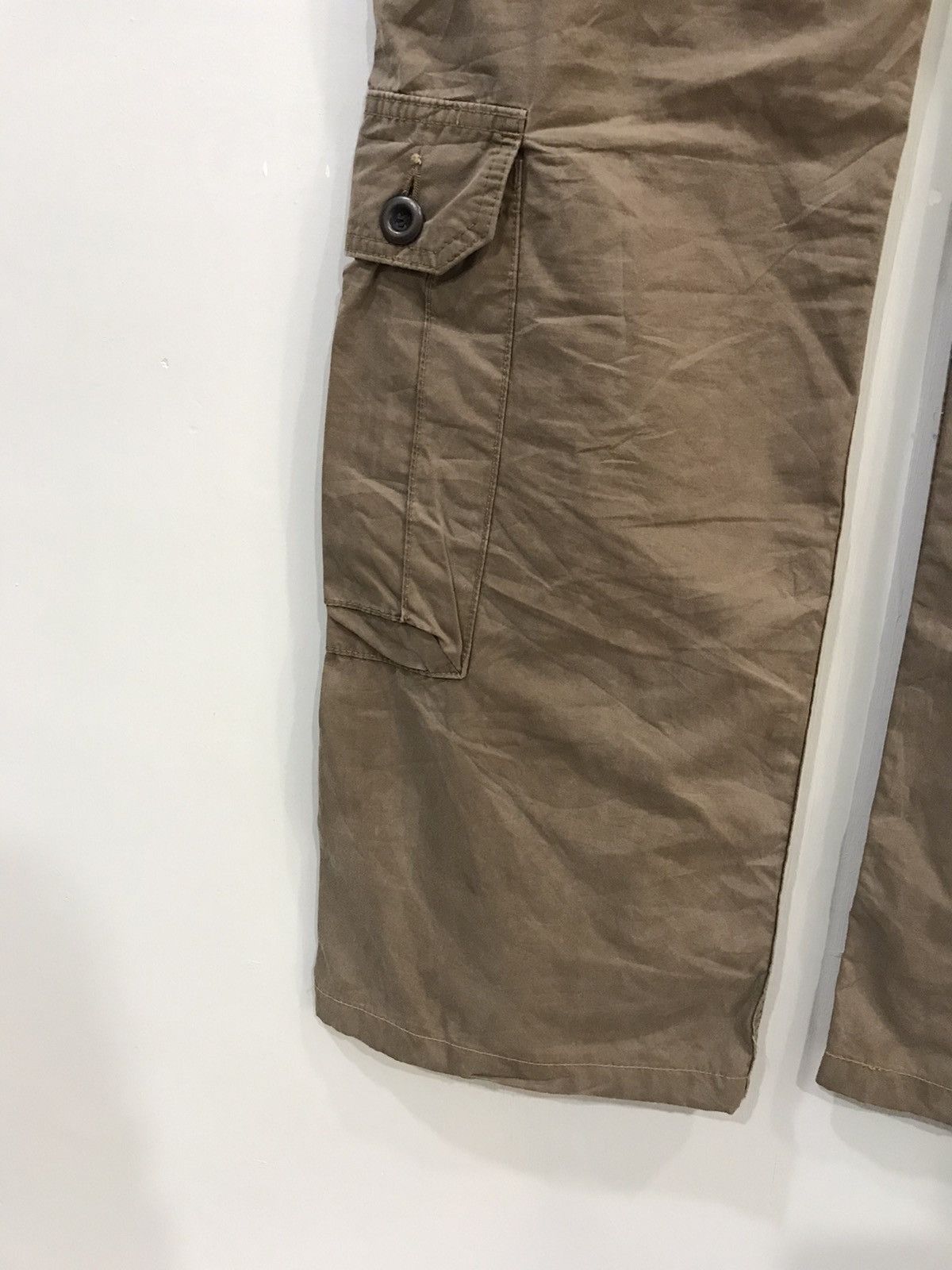 Japanese Brand 💥BAGGY💥 surplus Military Archival Parachute Cargo Pant Size US 31 - 14 Thumbnail