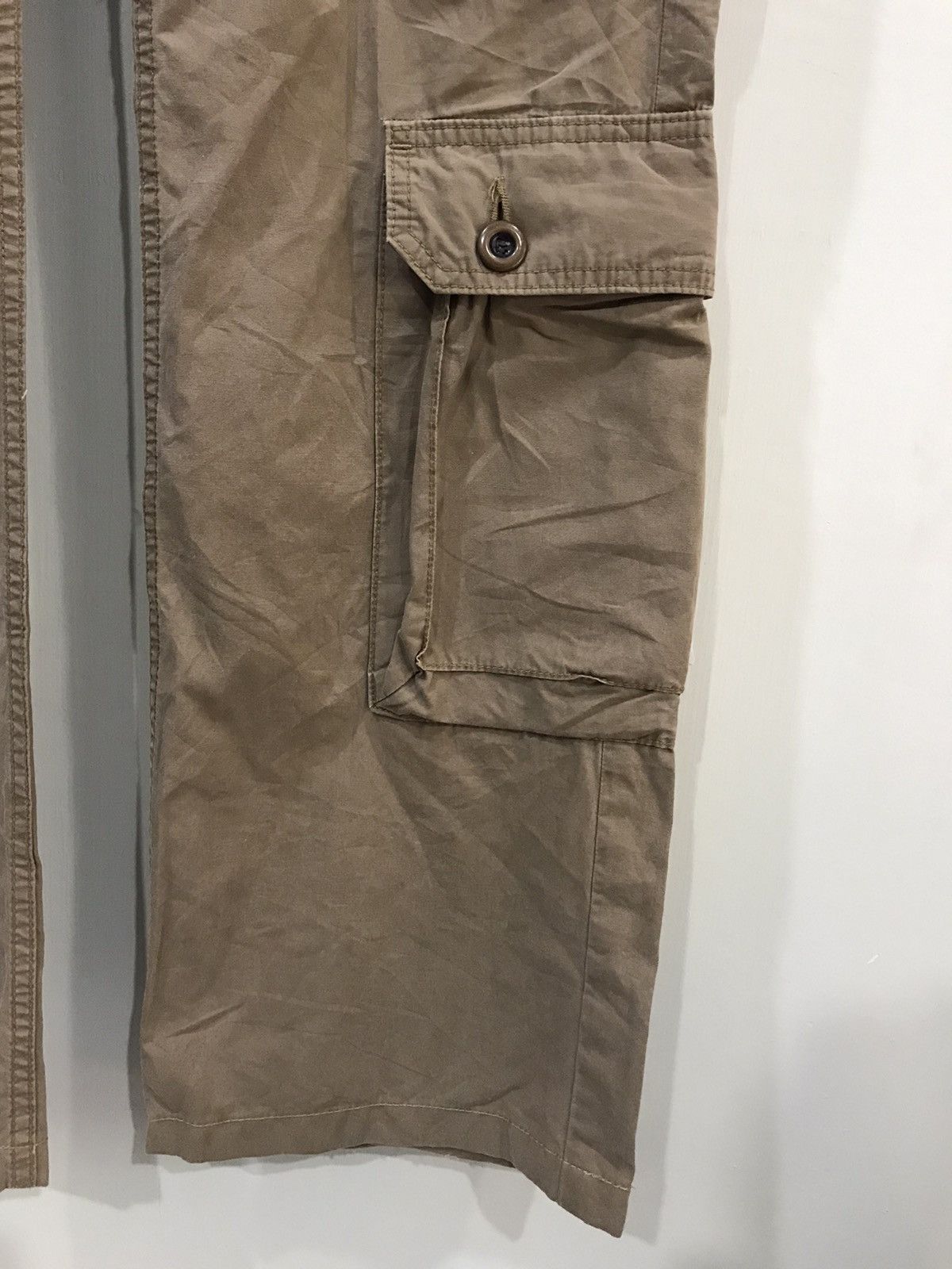 Japanese Brand 💥BAGGY💥 surplus Military Archival Parachute Cargo Pant Size US 31 - 6 Thumbnail
