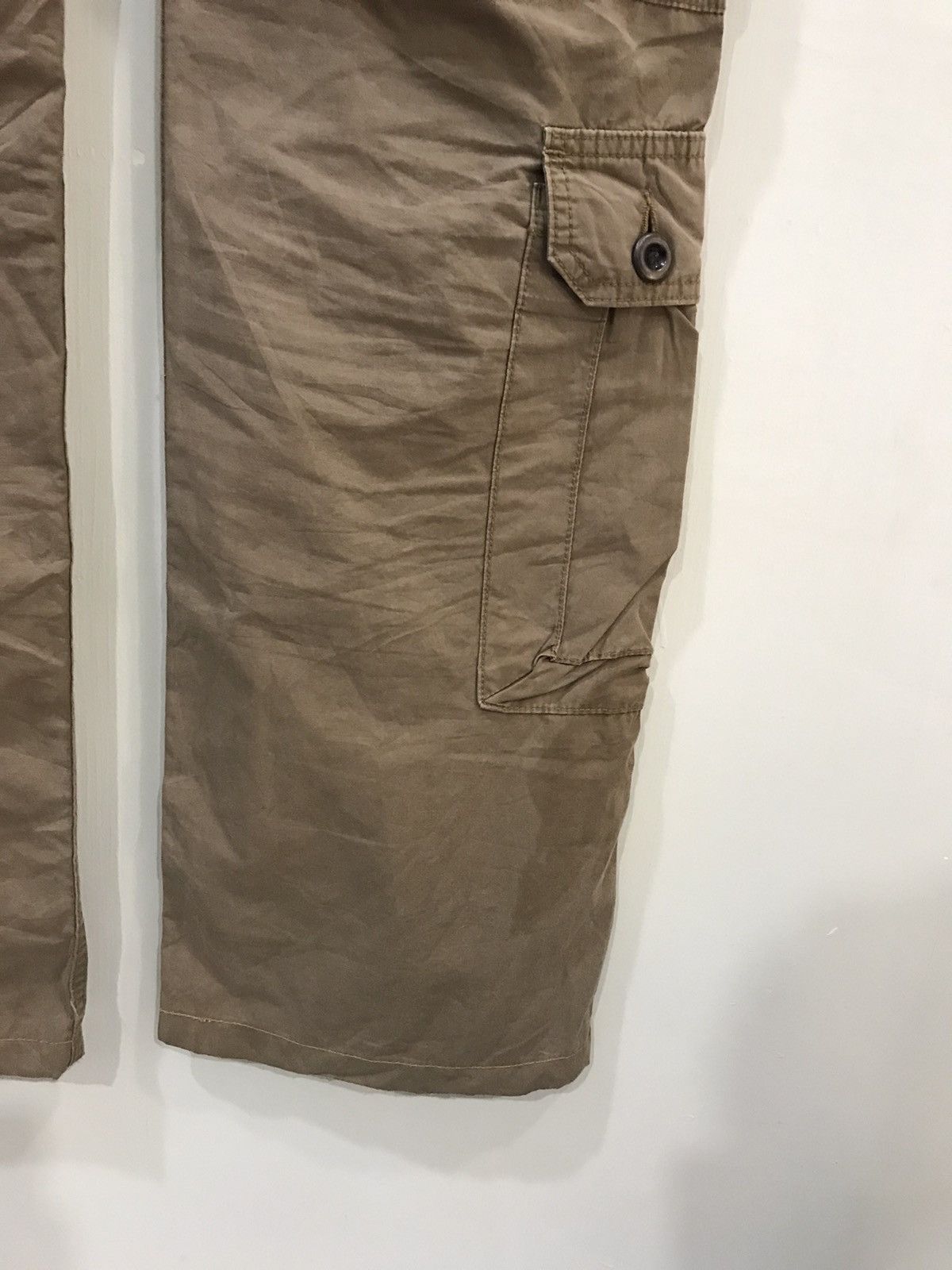 Japanese Brand 💥BAGGY💥 surplus Military Archival Parachute Cargo Pant Size US 31 - 13 Thumbnail