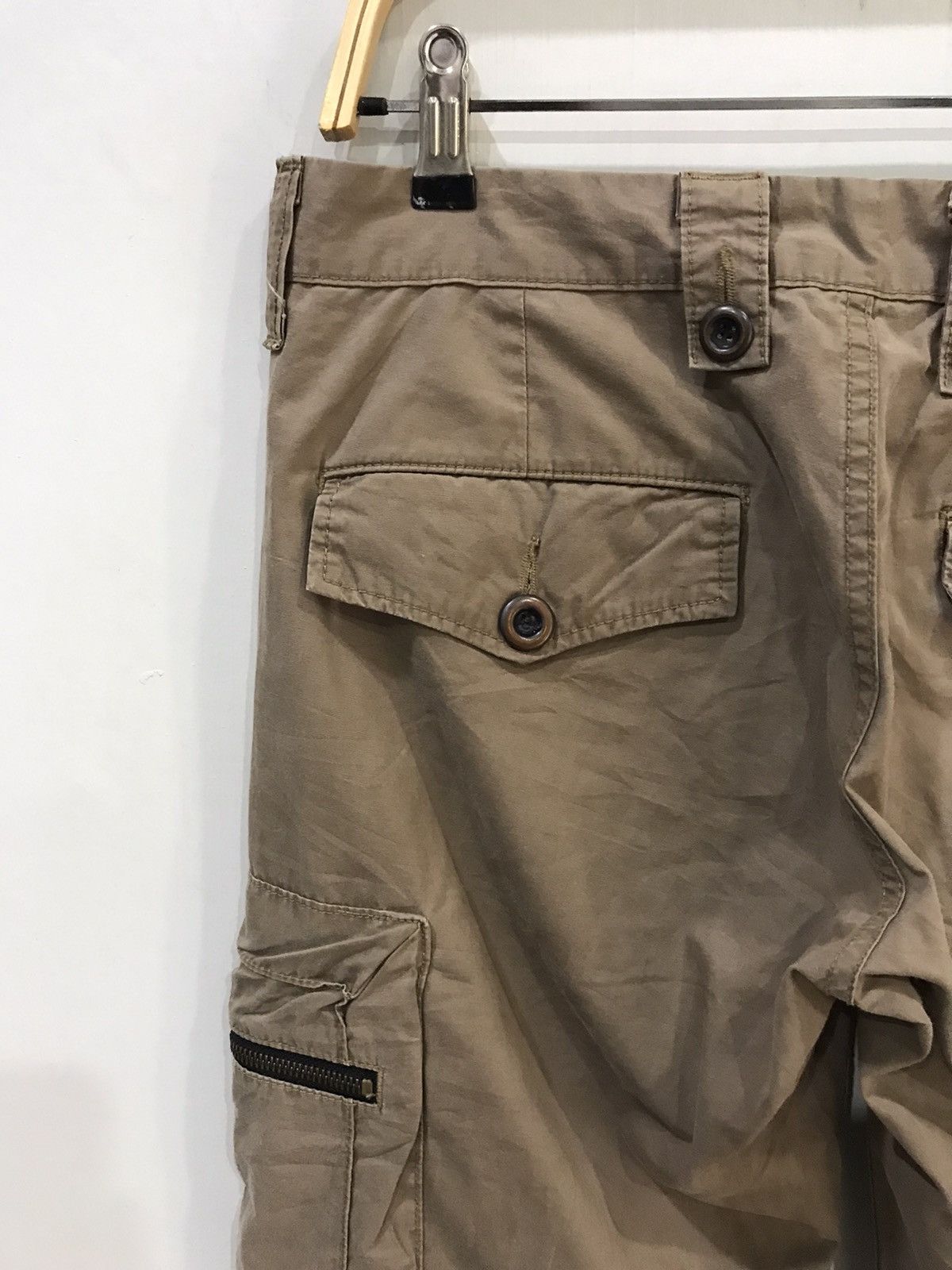 Japanese Brand 💥BAGGY💥 surplus Military Archival Parachute Cargo Pant Size US 31 - 10 Thumbnail
