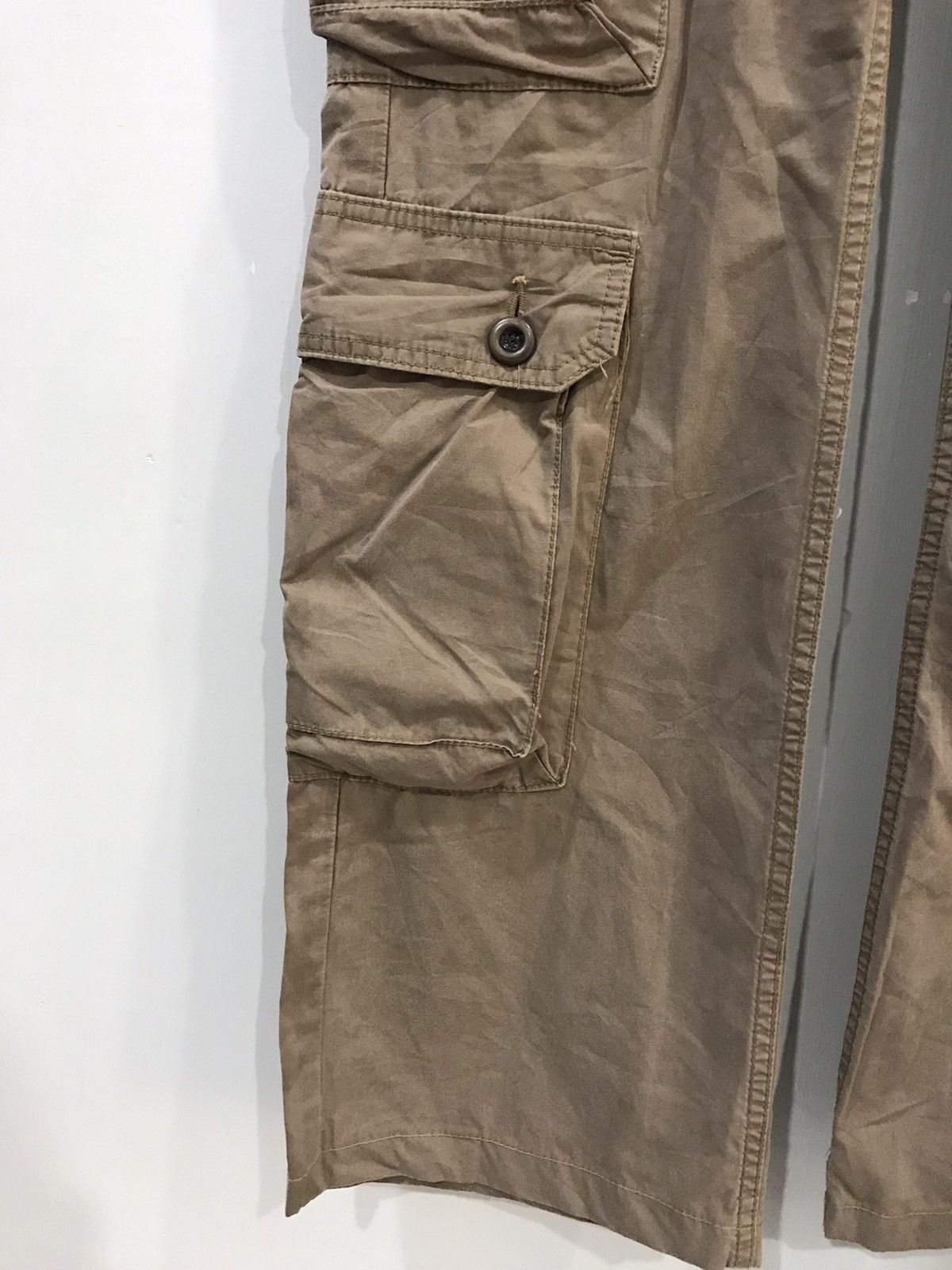 Japanese Brand 💥BAGGY💥 surplus Military Archival Parachute Cargo Pant Size US 31 - 7 Thumbnail