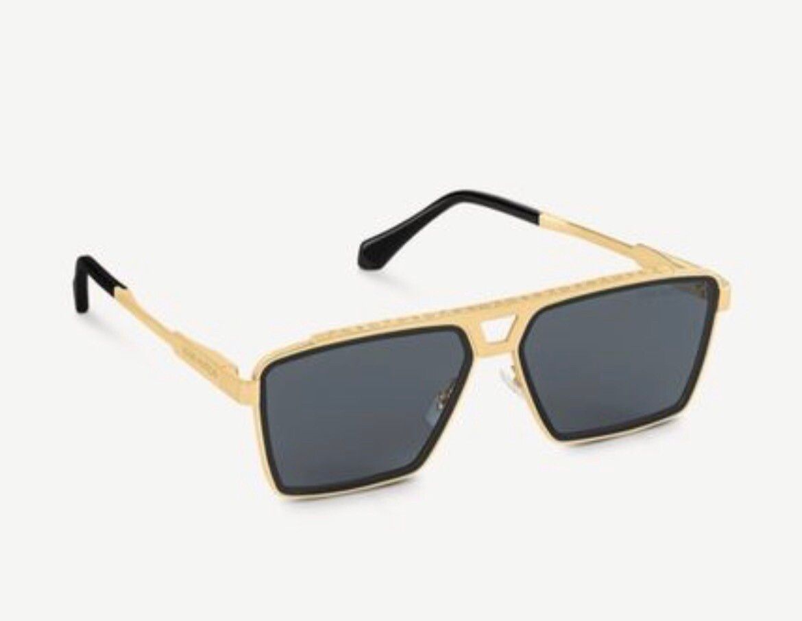 Louis Vuitton, Accessories, 1 Evidence Metal Square Sunglasses