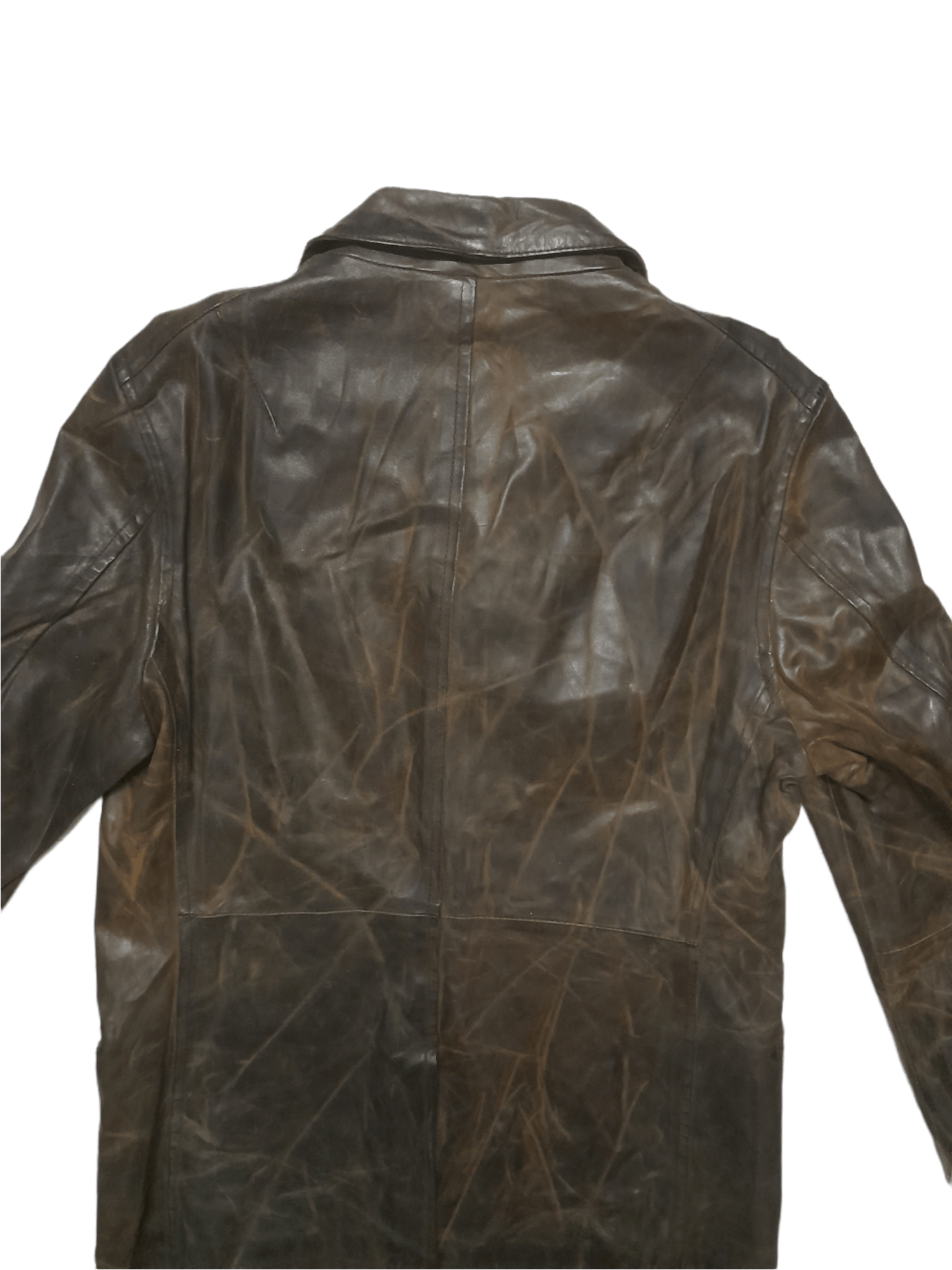 Alexander Julian × Designer AJ Deisgner Alexander Julian Leather Art Mid Jacket (E233) Size US M / EU 48-50 / 2 - 4 Thumbnail