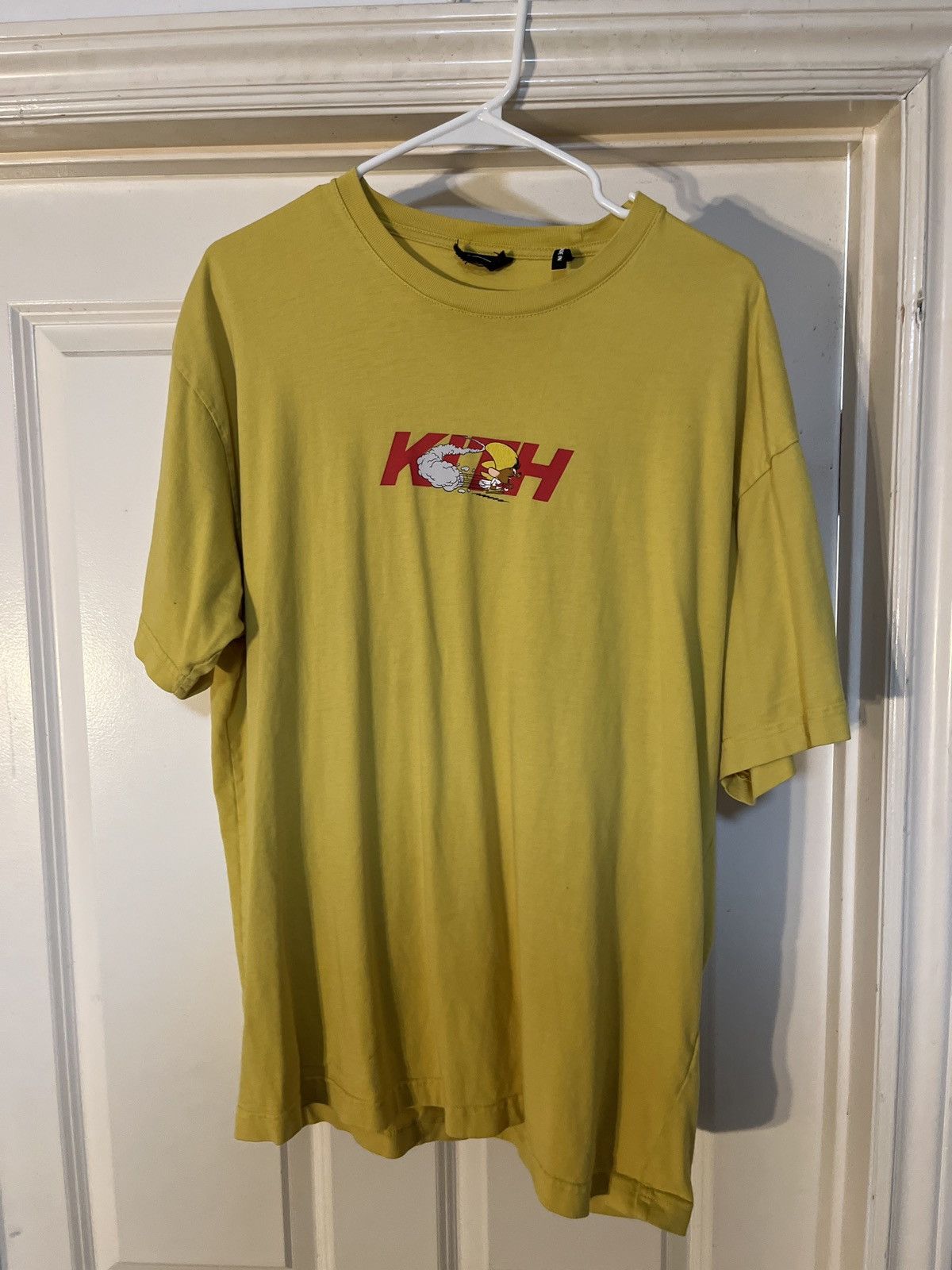 Kith Kith x Looney Toons Speedy Gonzalez Tee Yellow | Grailed