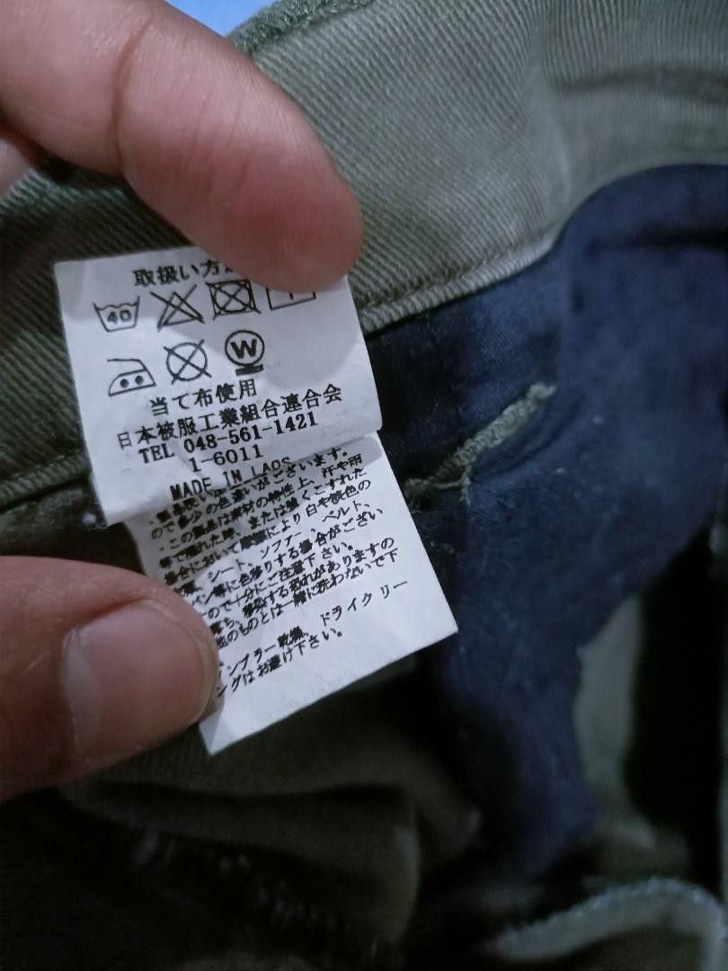 Japanese Brand Distressed jogger pants bush pants Pocket Size US 32 / EU 48 - 8 Thumbnail