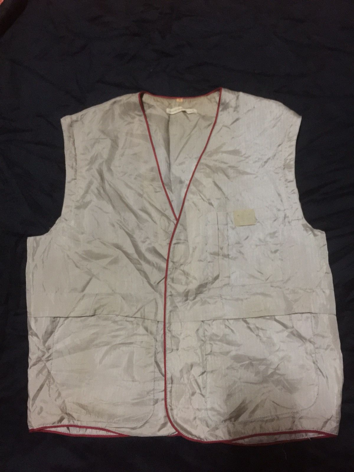 Issey Miyake × Sony × Vintage Vintage Issey Miyake Design Studio For Sony Staff Vest Size US M / EU 48-50 / 2 - 1 Thumbnail