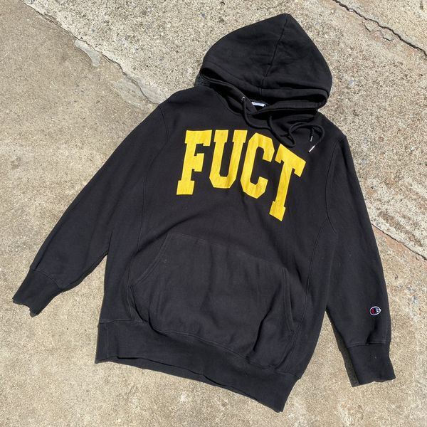 Champion Fuct x Champion hoodie sweatshirt Grailed