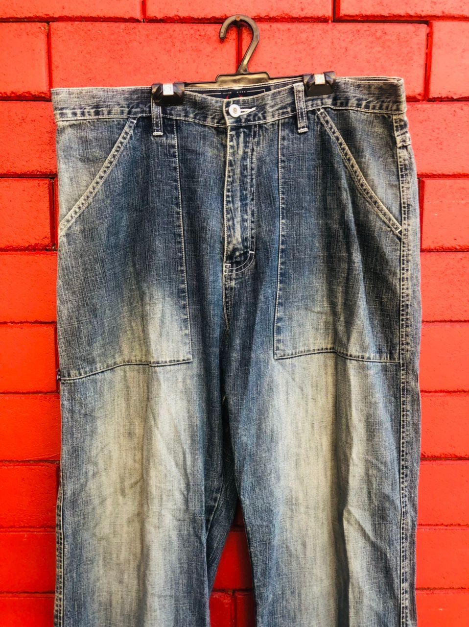Japanese Brand Vintage Phat Farm Hip Hop Designer Fashion Style Denim Size US 36 / EU 52 - 3 Thumbnail