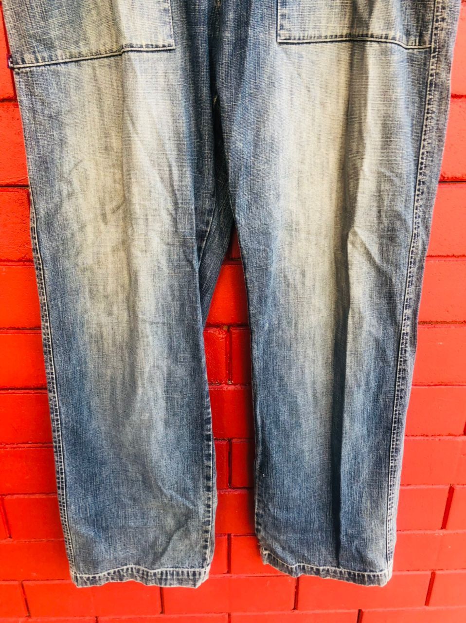 Japanese Brand Vintage Phat Farm Hip Hop Designer Fashion Style Denim Size US 36 / EU 52 - 4 Thumbnail