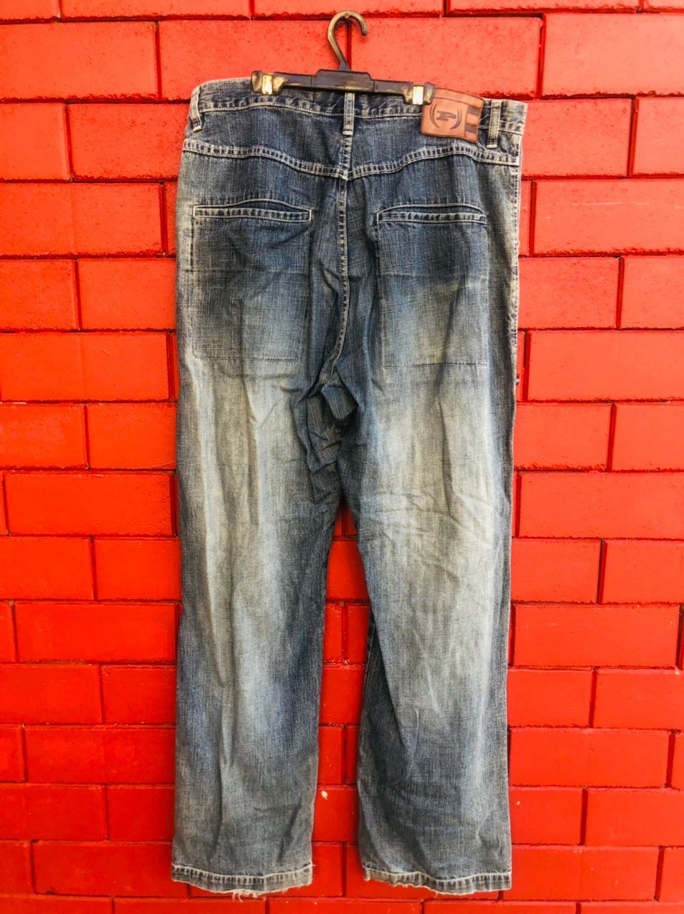 Japanese Brand Vintage Phat Farm Hip Hop Designer Fashion Style Denim Size US 36 / EU 52 - 2 Thumbnail