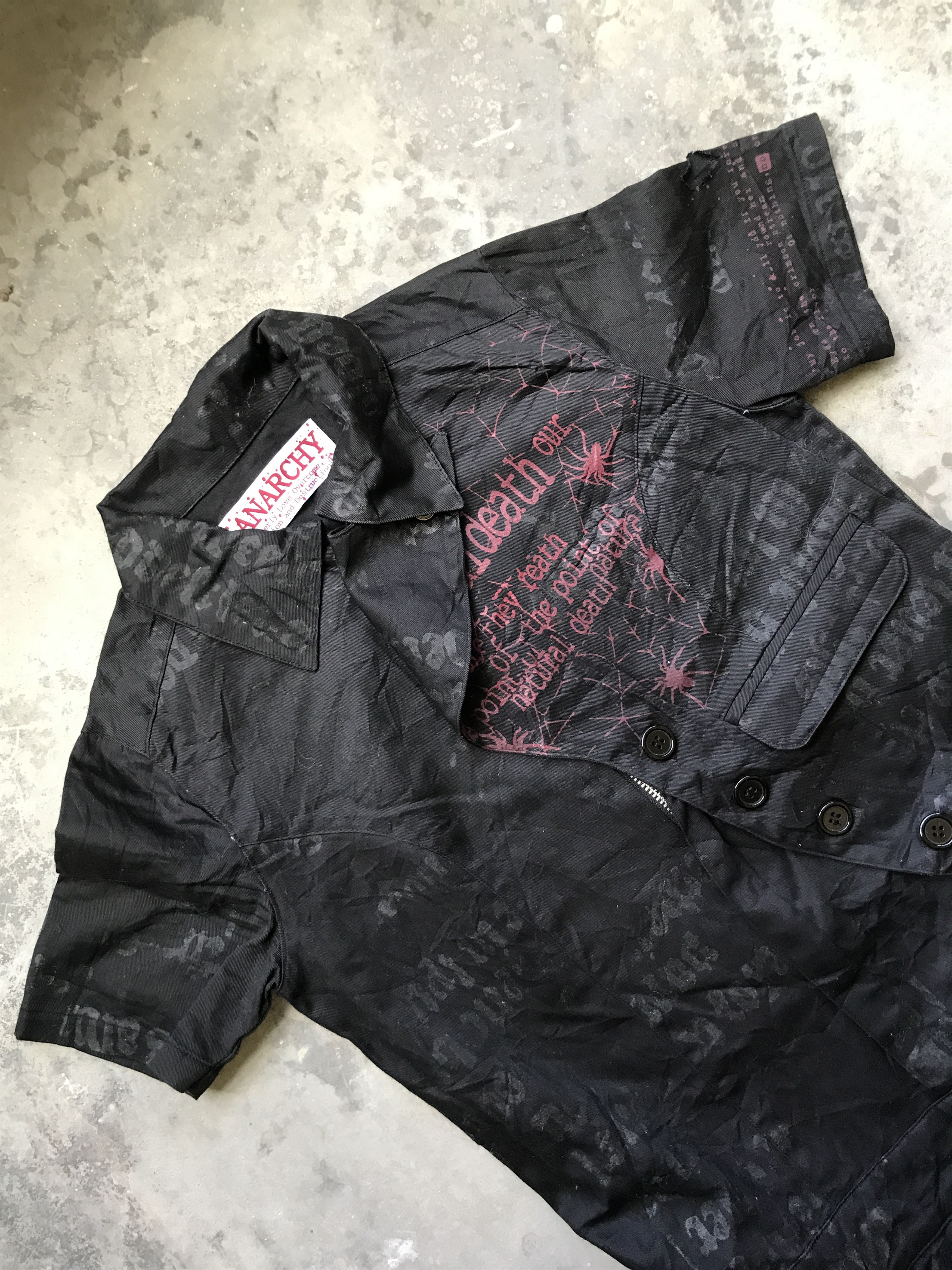 Japanese Brand Blouse h Anarchy Bondage Seditionaries Punk Blouse Size US S / EU 44-46 / 1 - 2 Thumbnail