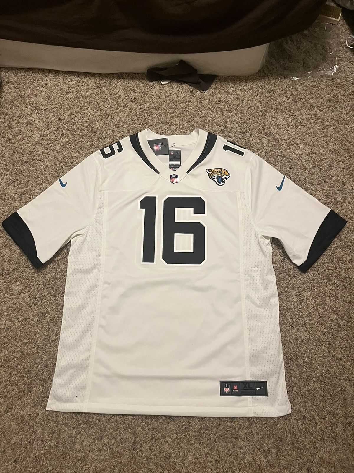 Buy Trevor Lawrence Jacksonville Jaguars Nike White Game Jersey - White  F4301206 Online