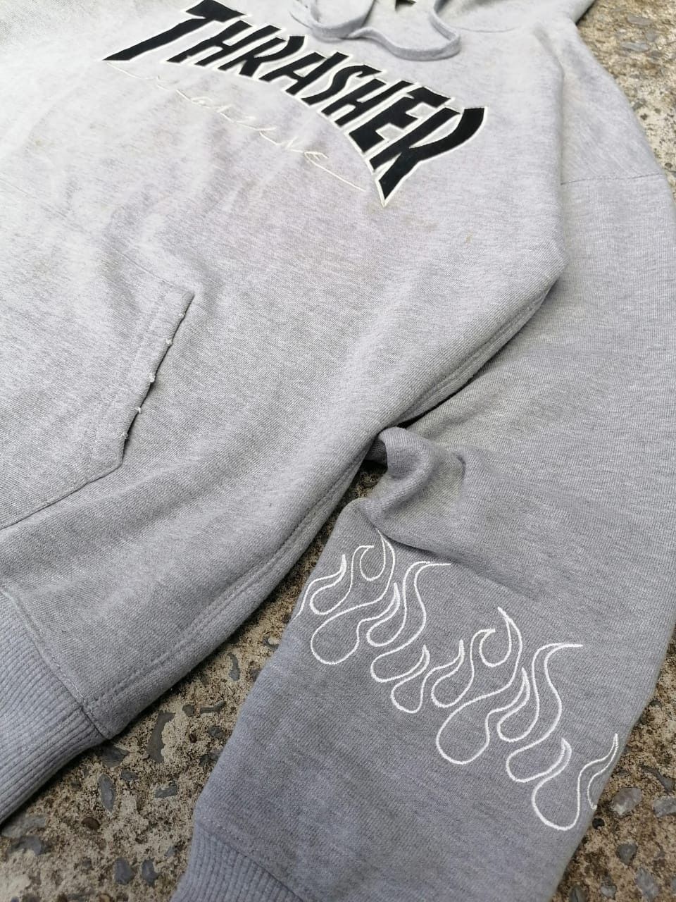Thrasher Thrasher Flame Embroidered Pullover Hoodie Size US M / EU 48-50 / 2 - 6 Thumbnail