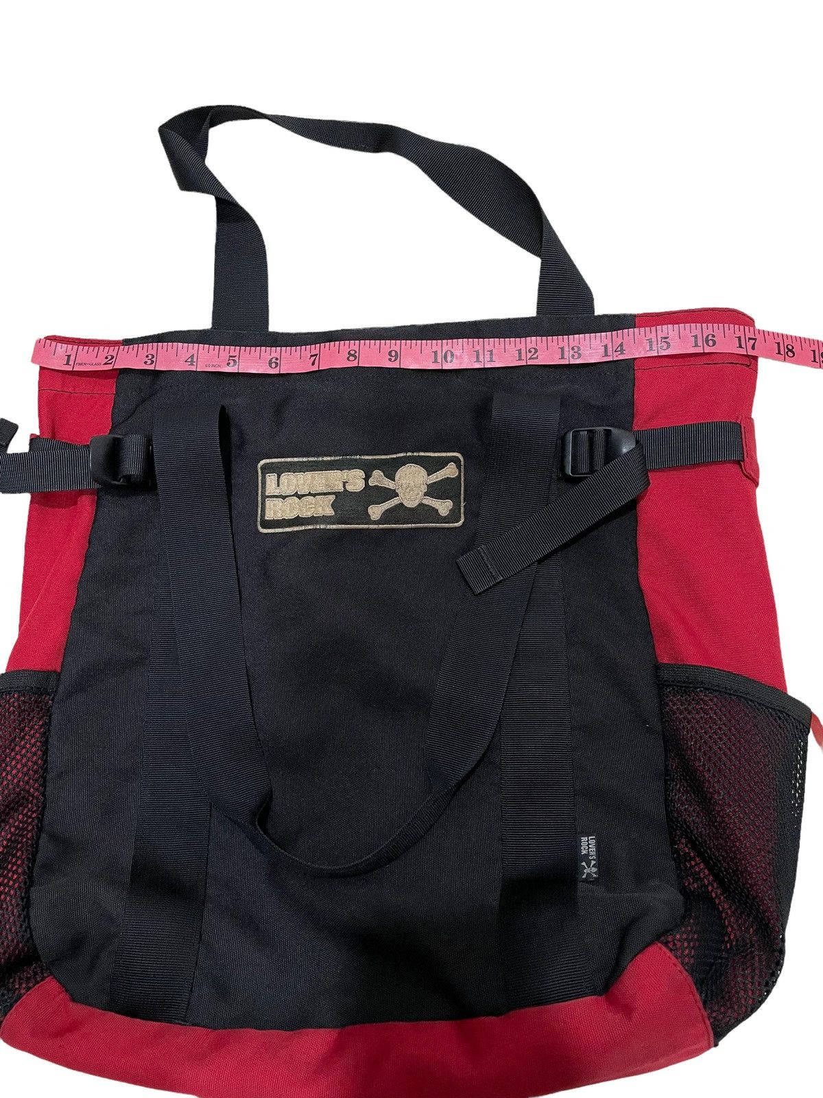 20471120 Lovers Rock Harajuku Style Tote Bag Japan Streetwear Fashion Size ONE SIZE - 10 Thumbnail