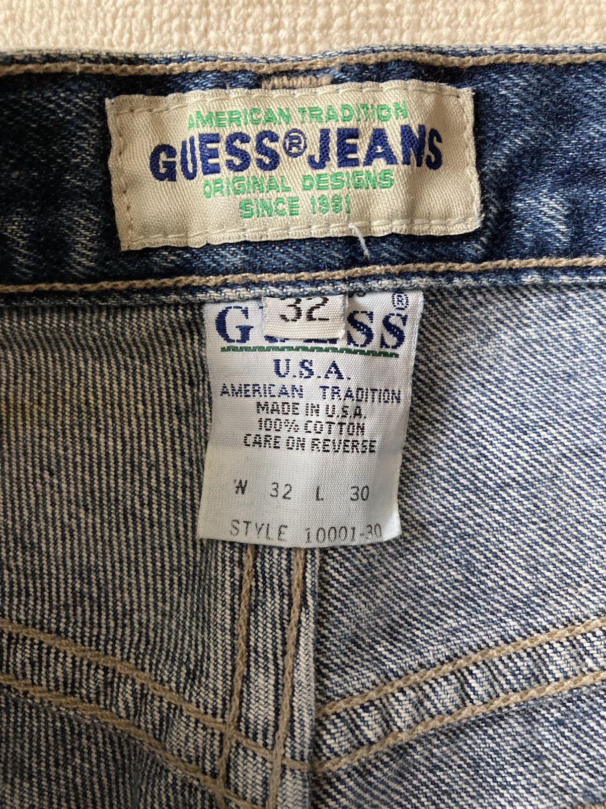 Guess Vintage Guess Denim Size US 32 / EU 48 - 3 Thumbnail