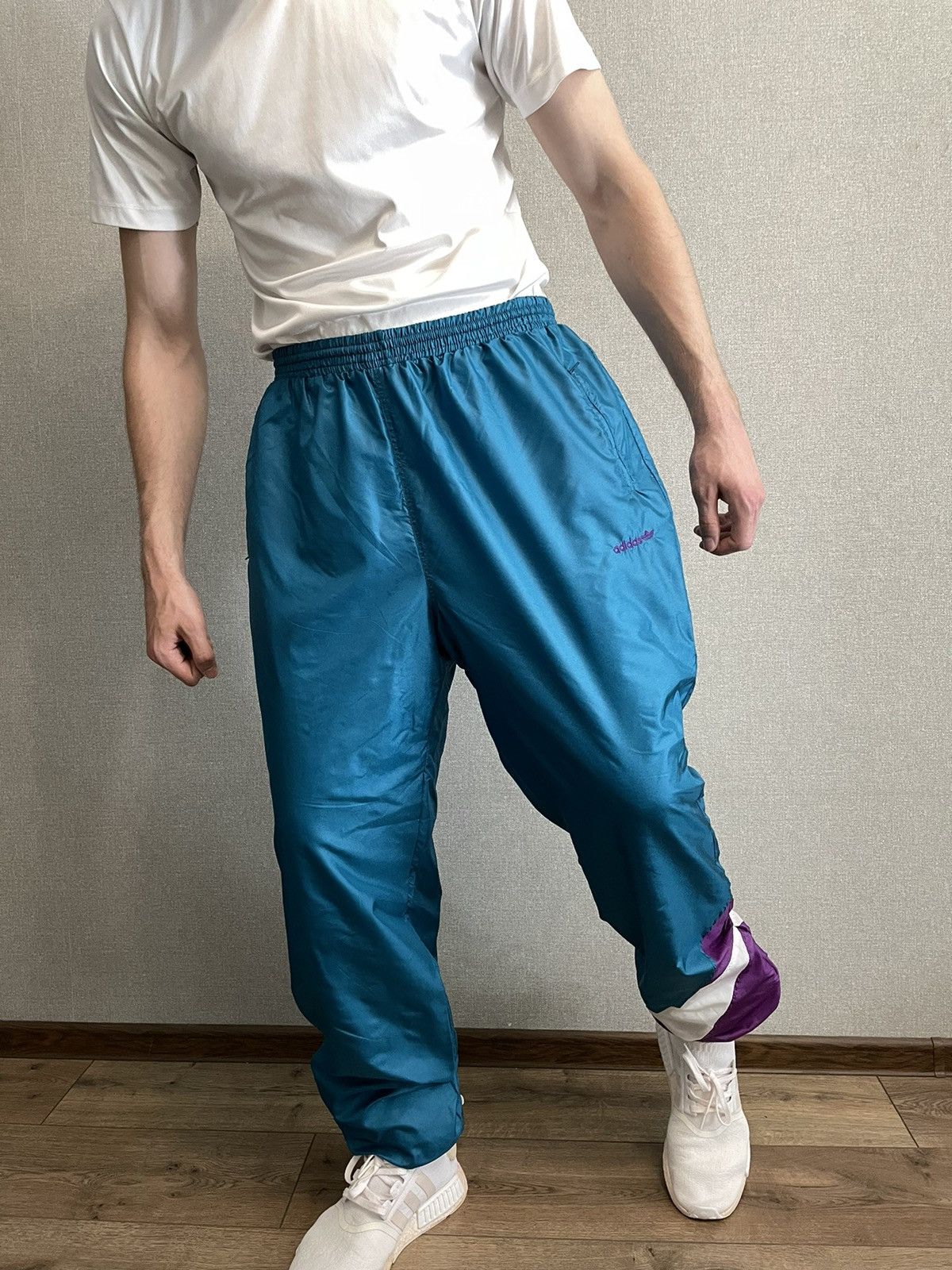 Vintage Adidas Originals vintage track pants size XXL Size US 36 / EU 52 - 3 Thumbnail