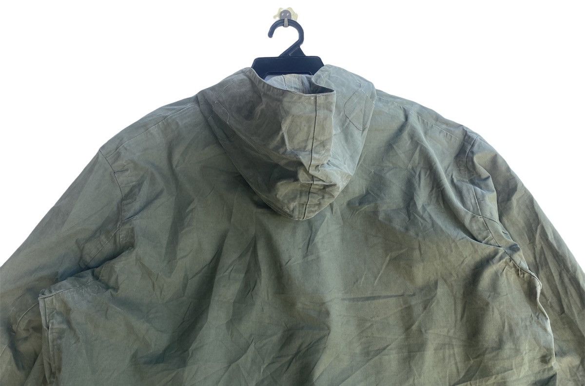 Vintage Collectible 1940s USN ww2 deck wet jacket parka pullover Size US L / EU 52-54 / 3 - 6 Thumbnail