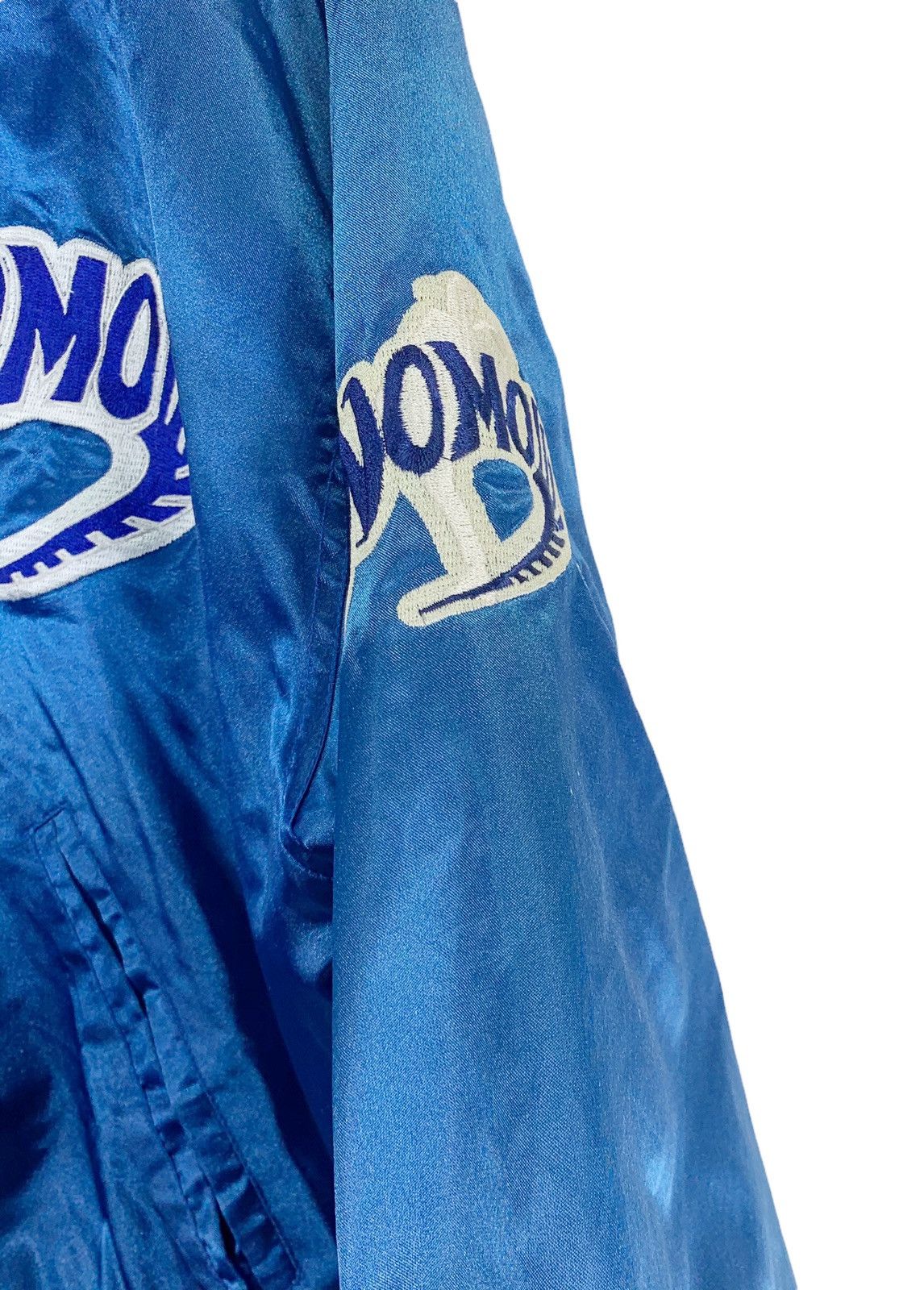 MLB Vintage NOMO Dodgers MLB Sportswear Satin Varsity Jacket Size US M / EU 48-50 / 2 - 7 Thumbnail