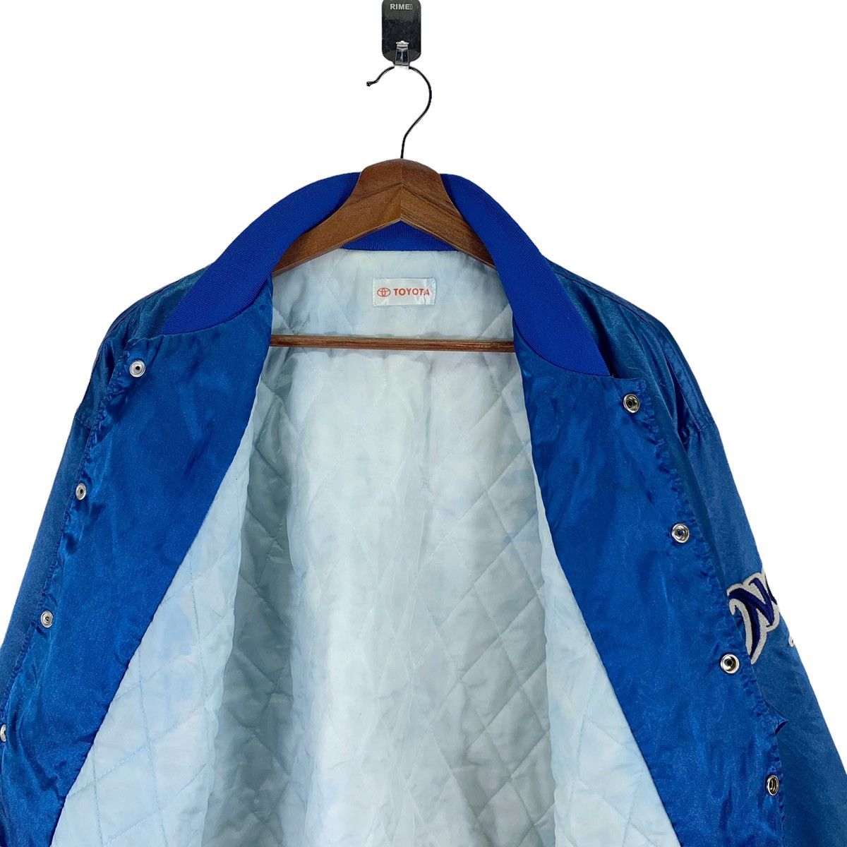MLB Vintage NOMO Dodgers MLB Sportswear Satin Varsity Jacket Size US M / EU 48-50 / 2 - 9 Thumbnail
