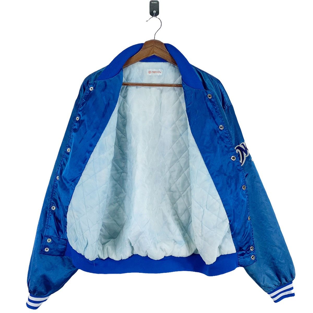 MLB Vintage NOMO Dodgers MLB Sportswear Satin Varsity Jacket Size US M / EU 48-50 / 2 - 8 Thumbnail