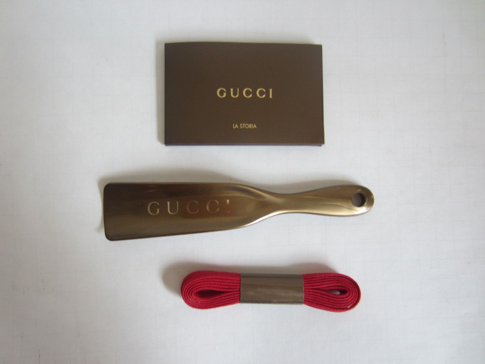 Gucci NEW DEADSTOCK with BOX Red Lace-up Sneakers Size US 8.5 / EU 41-42 - 2 Thumbnail