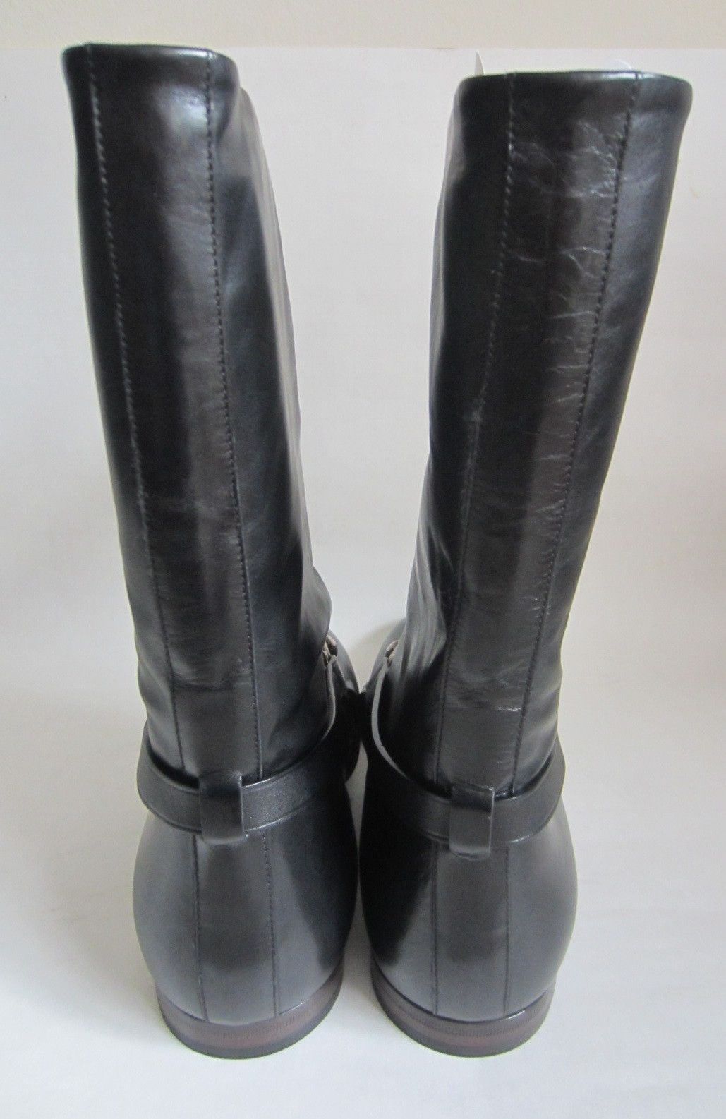 Gucci NEW DEADSTOCK with BOX Black Leather Horsebit Boots Size US 8.5 / EU 41-42 - 7 Thumbnail