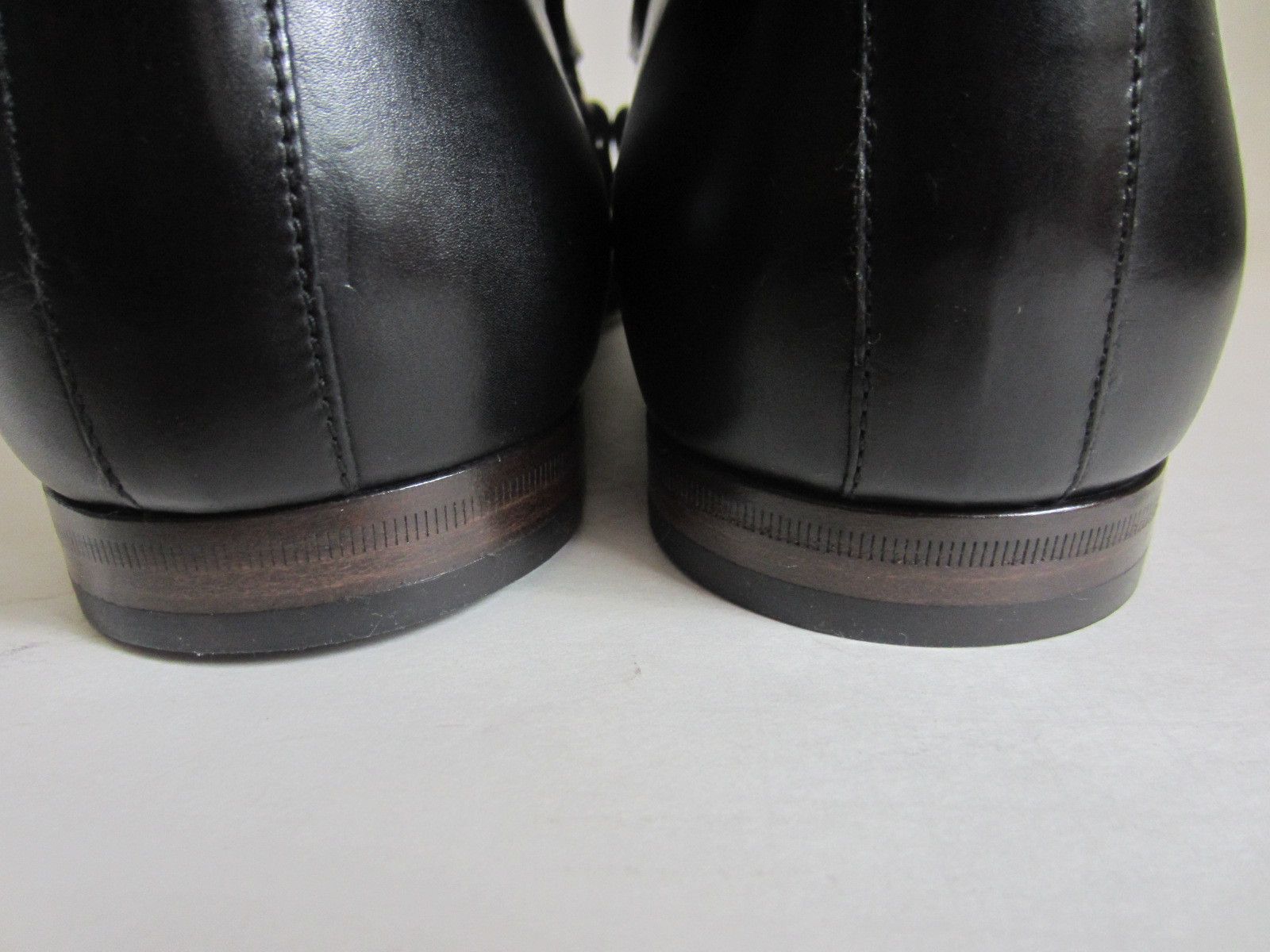 Gucci NEW DEADSTOCK with BOX Black Leather Horsebit Boots Size US 8.5 / EU 41-42 - 20 Thumbnail