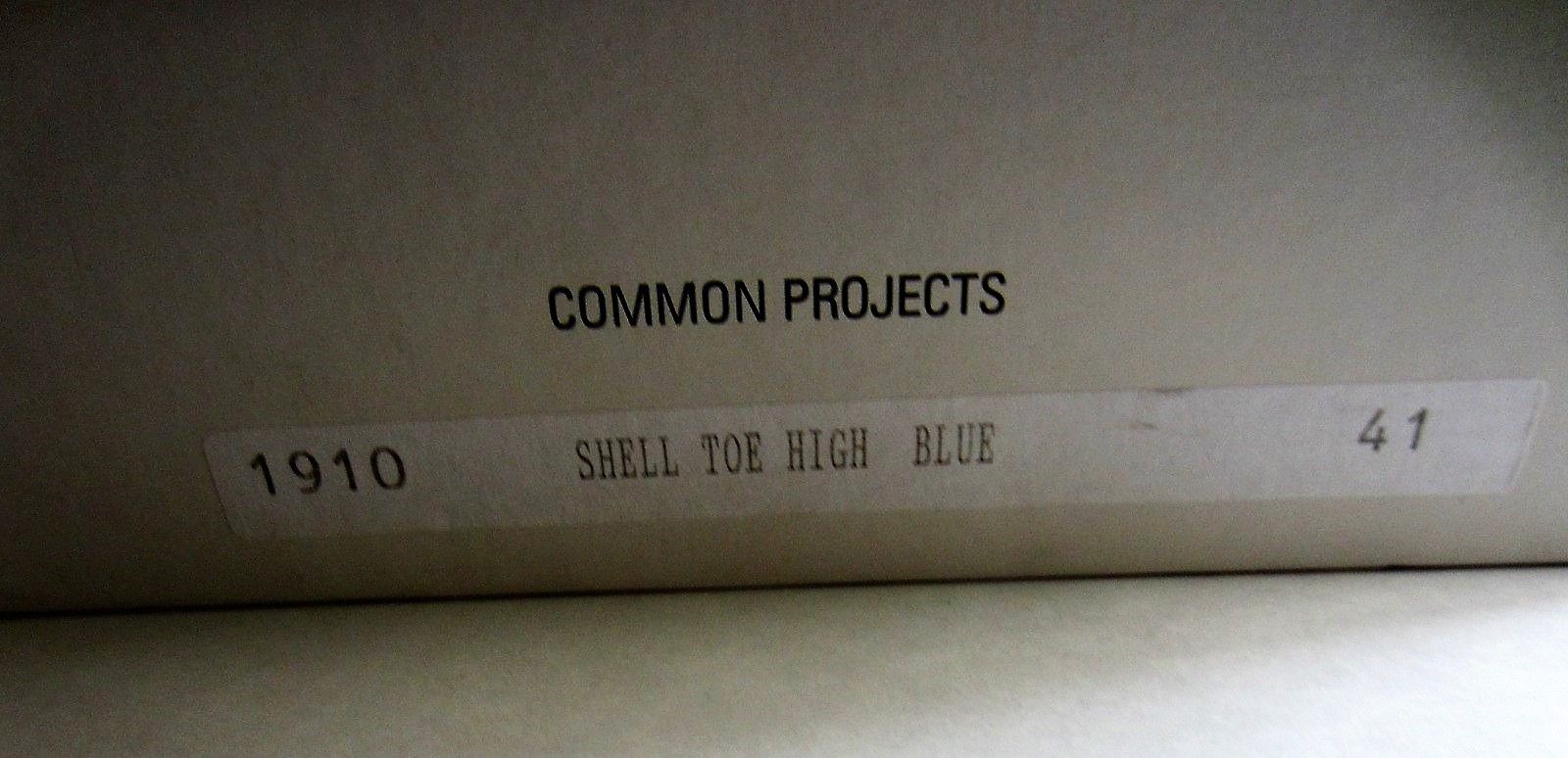 Common Projects NEW DEADSTOCK with BOX Shell Toe High Boots Sneakers Size US 8 / EU 41 - 13 Thumbnail