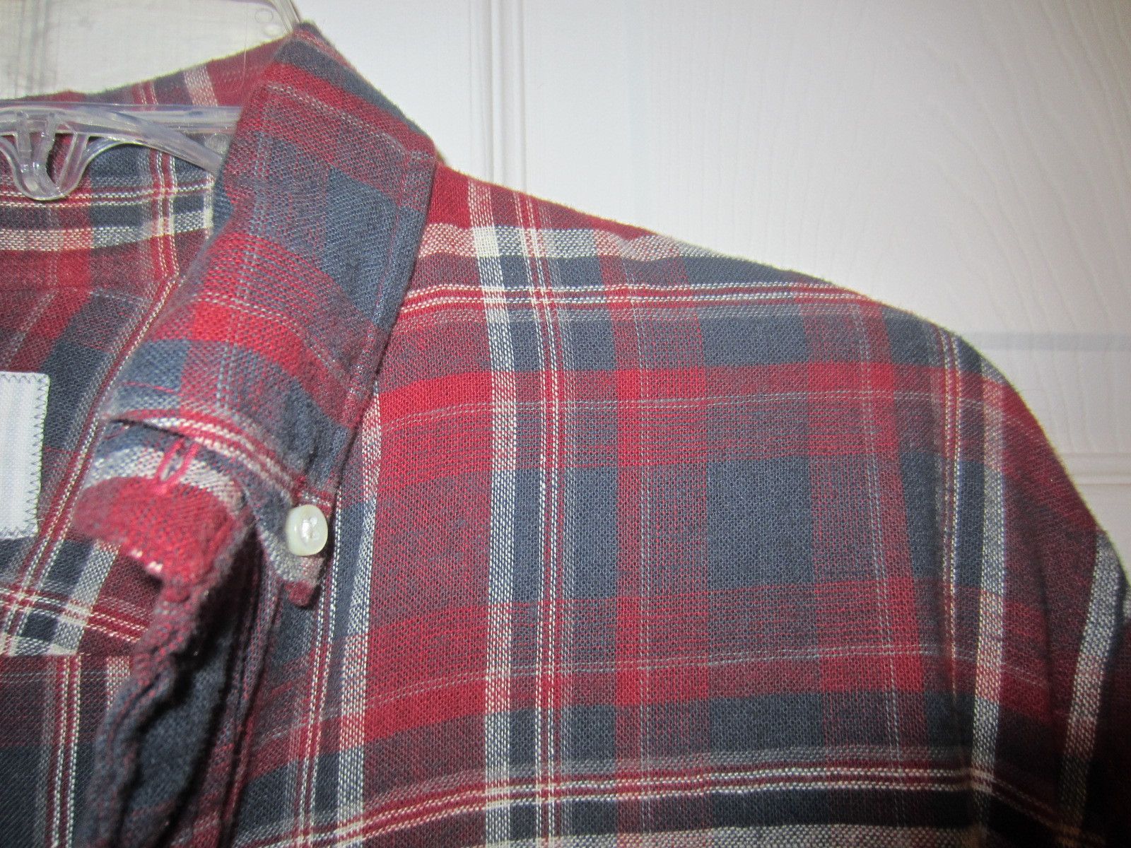 Other NEW Thom Grey Plaid Flannel Shirt Size US XL / EU 56 / 4 - 7 Thumbnail
