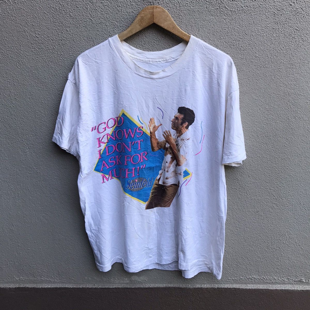 Vintage Vintage SEINFELD The Kramer tv series tee Size US XL / EU 56 / 4 - 1 Thumbnail