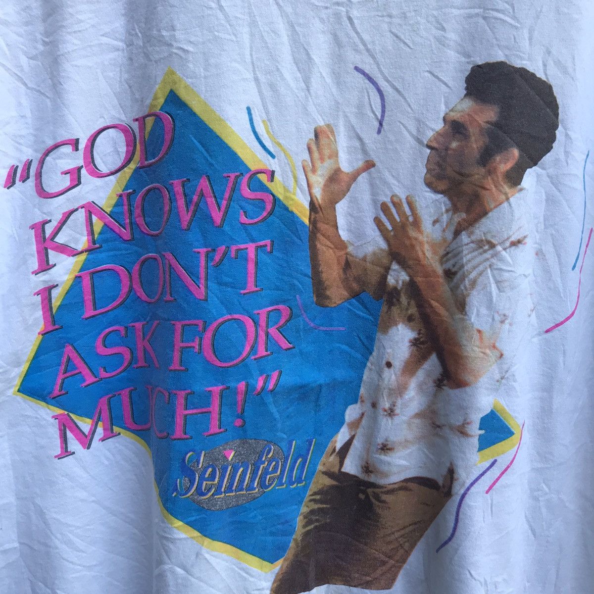 Vintage Vintage SEINFELD The Kramer tv series tee Size US XL / EU 56 / 4 - 3 Thumbnail