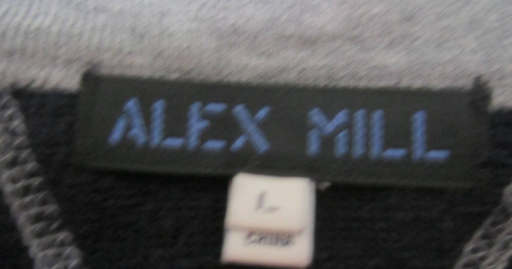 Alex Mill NEW Navy & Grey Colorblock Sweatshirt Size US L / EU 52-54 / 3 - 7 Thumbnail