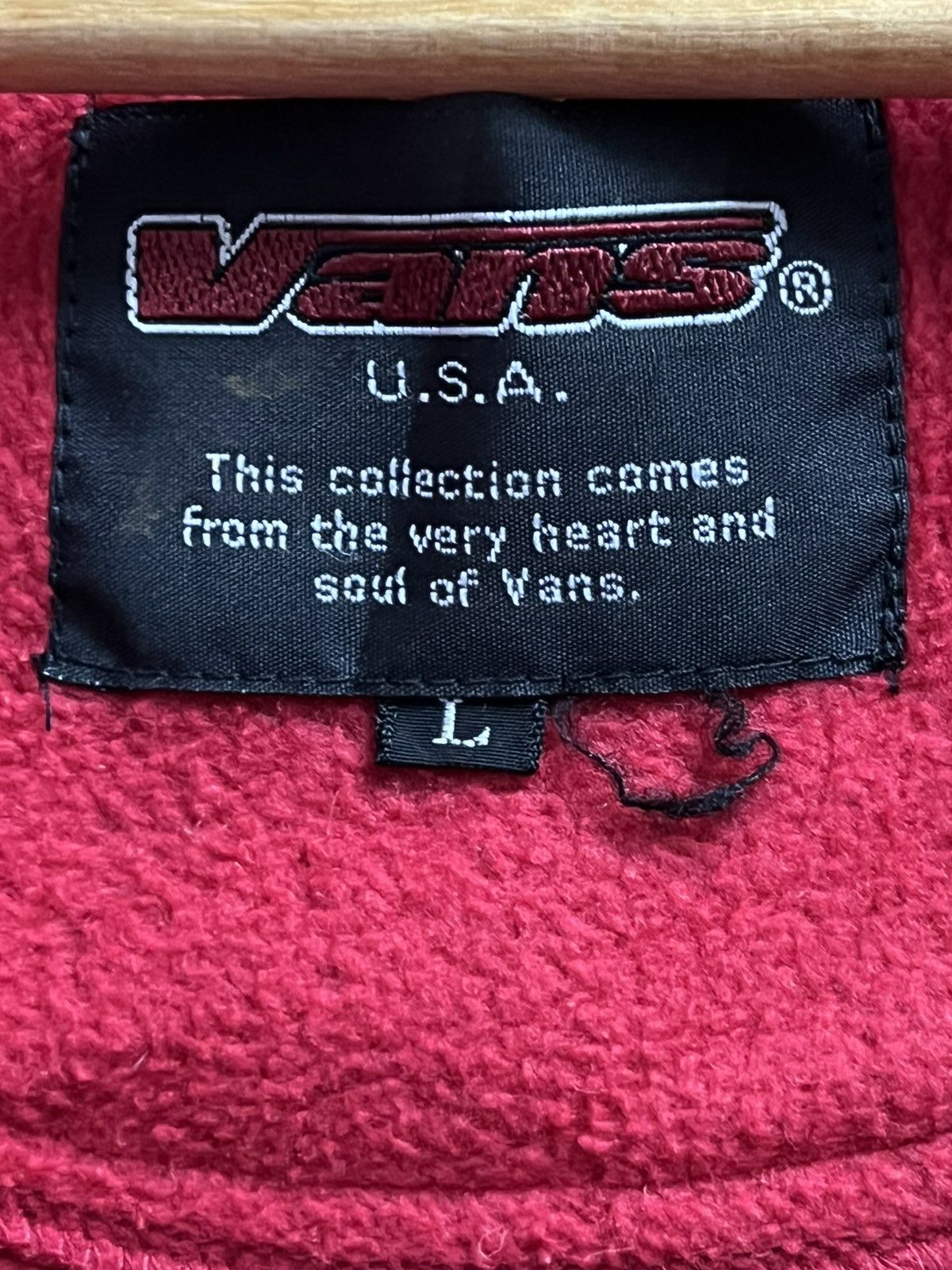 Vans × Vintage Rare🔥 vintage vans varsity jacket logo Size US L / EU 52-54 / 3 - 4 Thumbnail