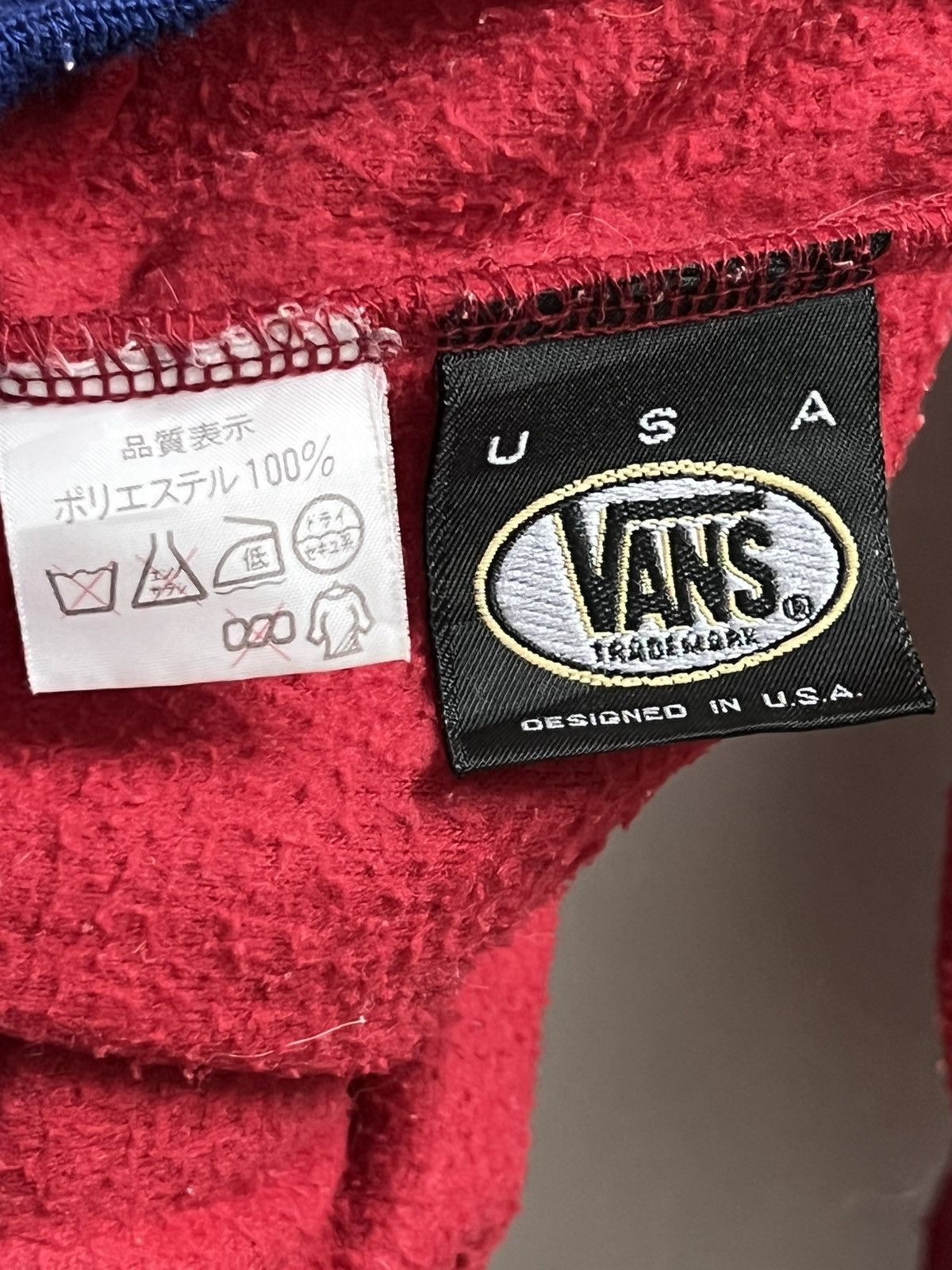 Vans × Vintage Rare🔥 vintage vans varsity jacket logo Size US L / EU 52-54 / 3 - 9 Thumbnail