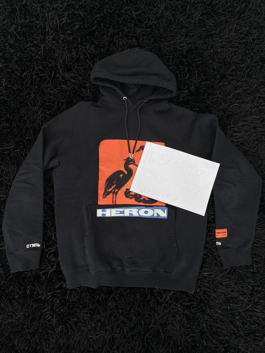 Heron preston hot sale swan hoodie