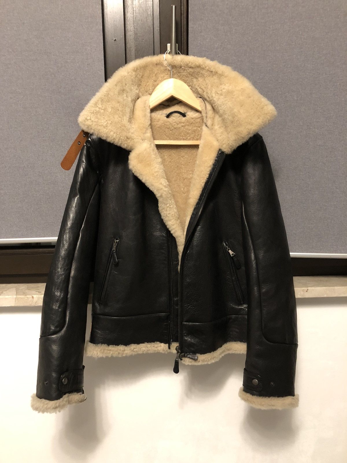 Jil Sander Deer Skin Shearling Jacket | Grailed